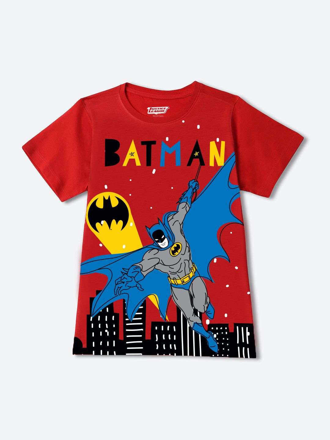 

YK Warner Bros Boys Printed T-shirt, Red