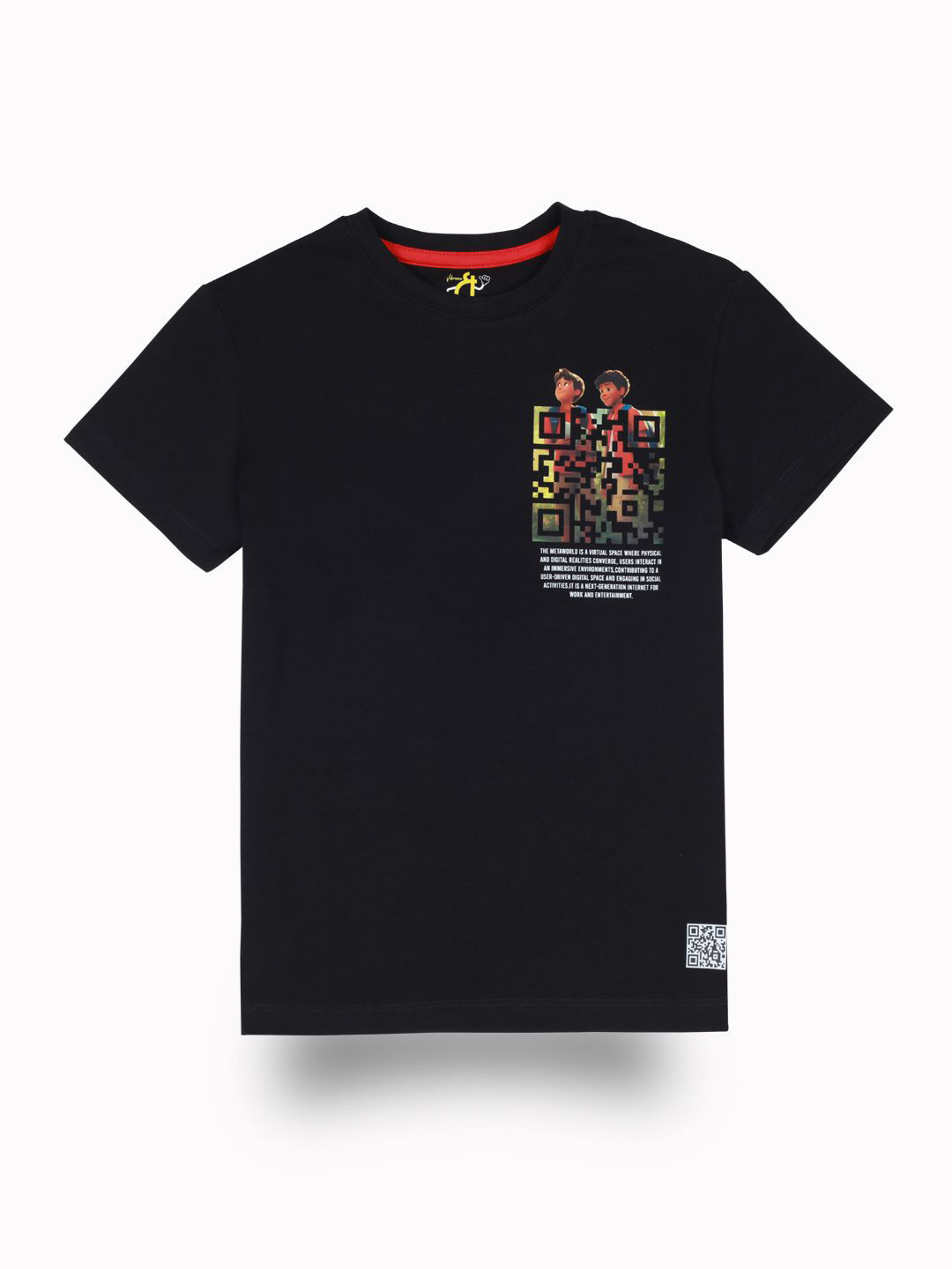 

Gini and Jony Boys V-Neck T-shirt, Black