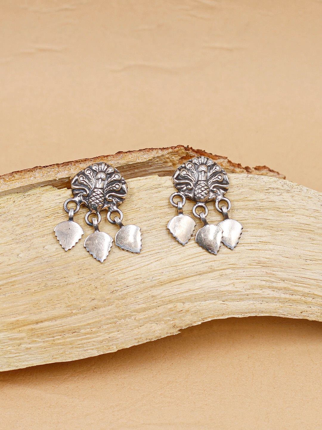 

SANGEETA BOOCHRA Circular Ear Cuff Earrings, Silver