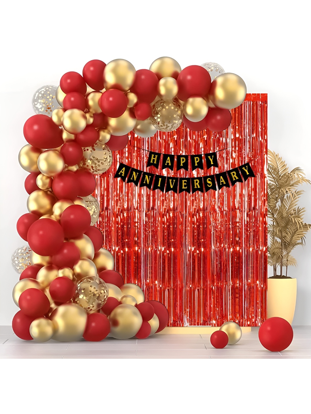 

Special You 55Pcs Red Confetti Balloons Birthday Decorations