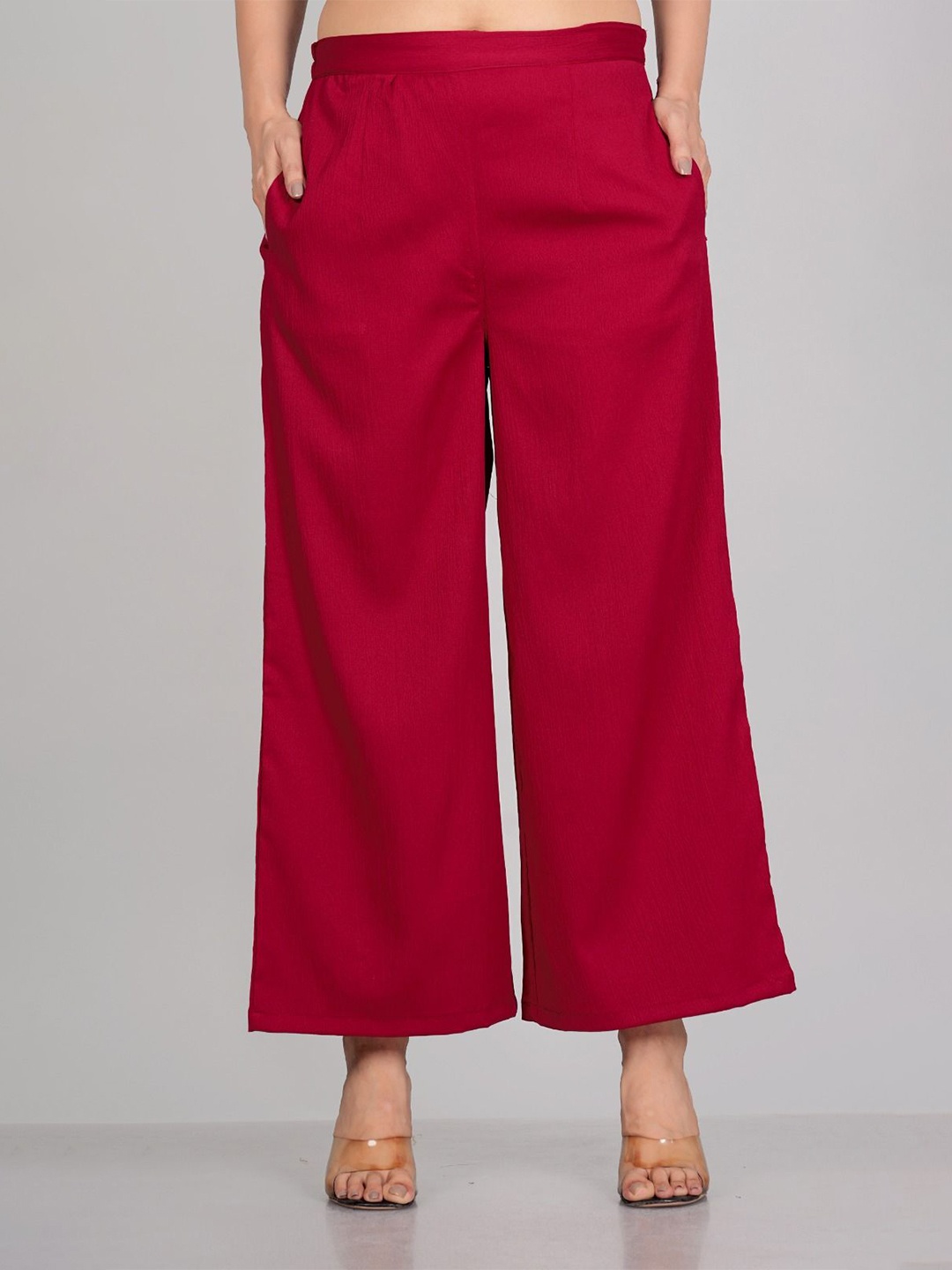 

RAJPUTANA CAMISA Women Palazzos, Red