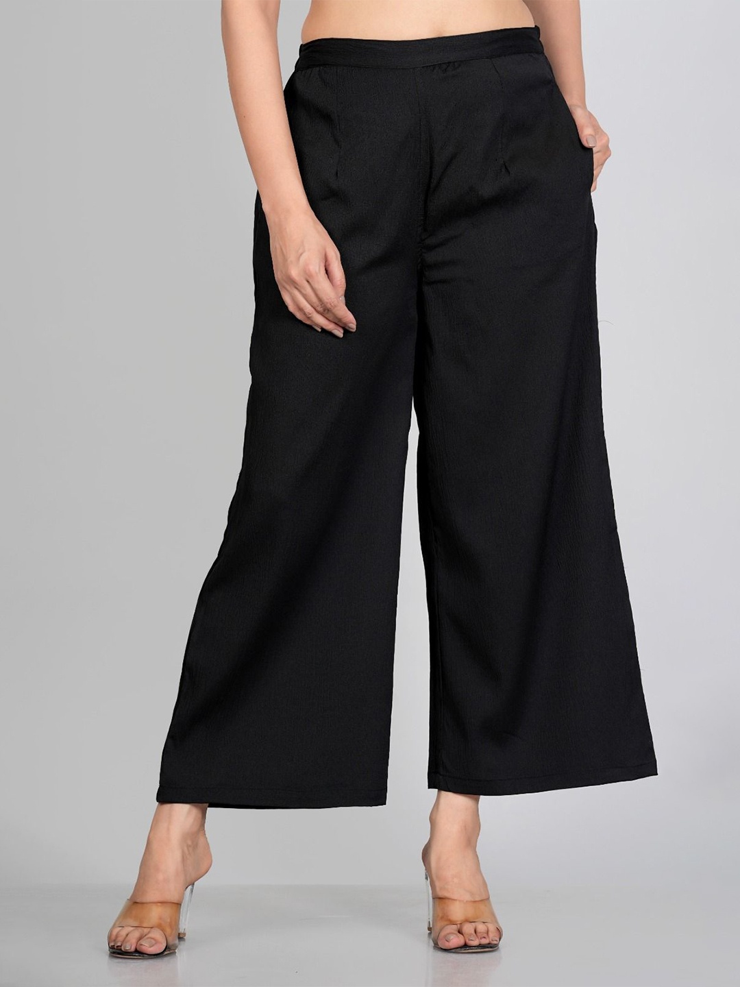 

RAJPUTANA CAMISA Women Palazzos, Black