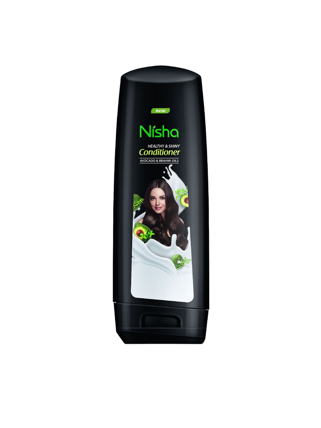 

Nisha Set Of 10 Avocado & Brahmi Oil Hair Conditioner - 80 ml Each, Black