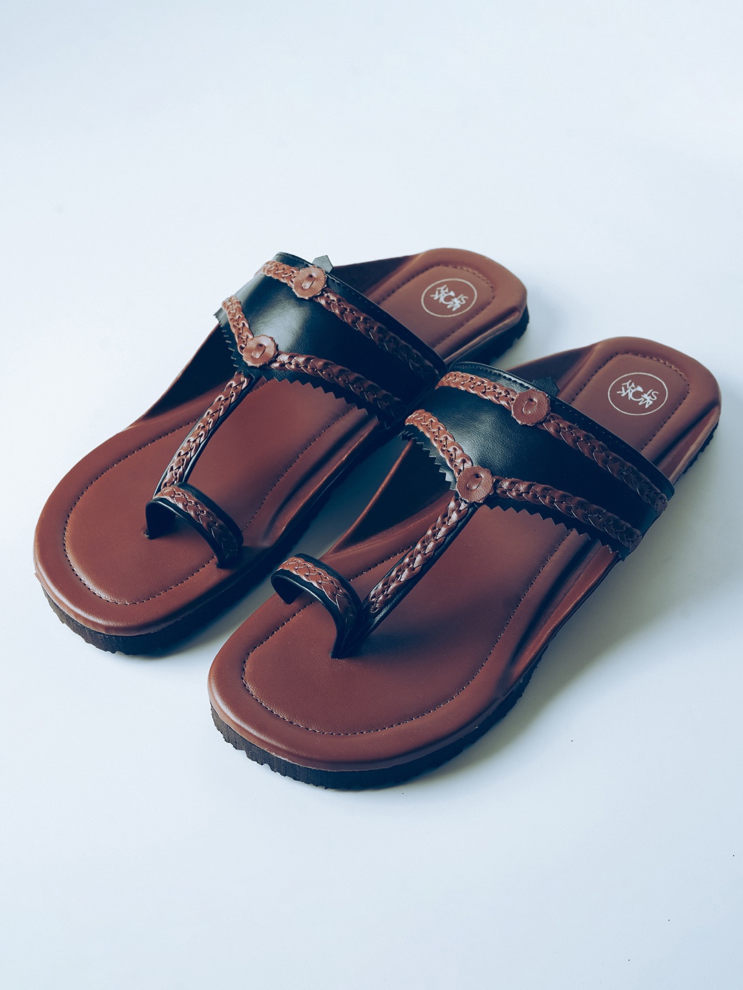 

MONKSTORY Men Comfort Sandals, Brown