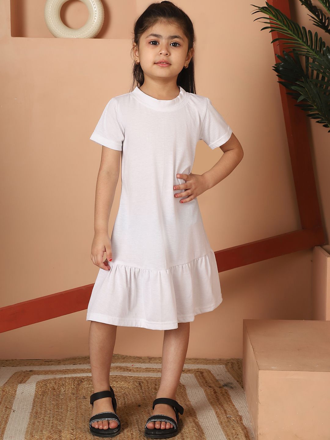 

MINI & MING A-Line Dress, White
