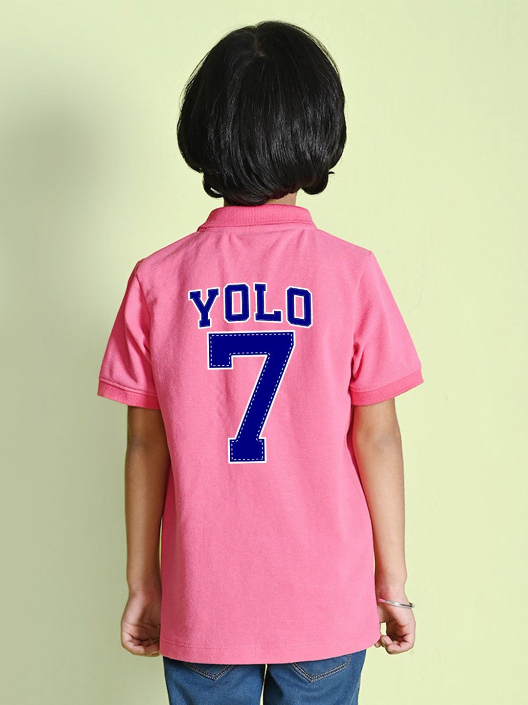 

NUSYL Boys Printed T-shirt, Pink