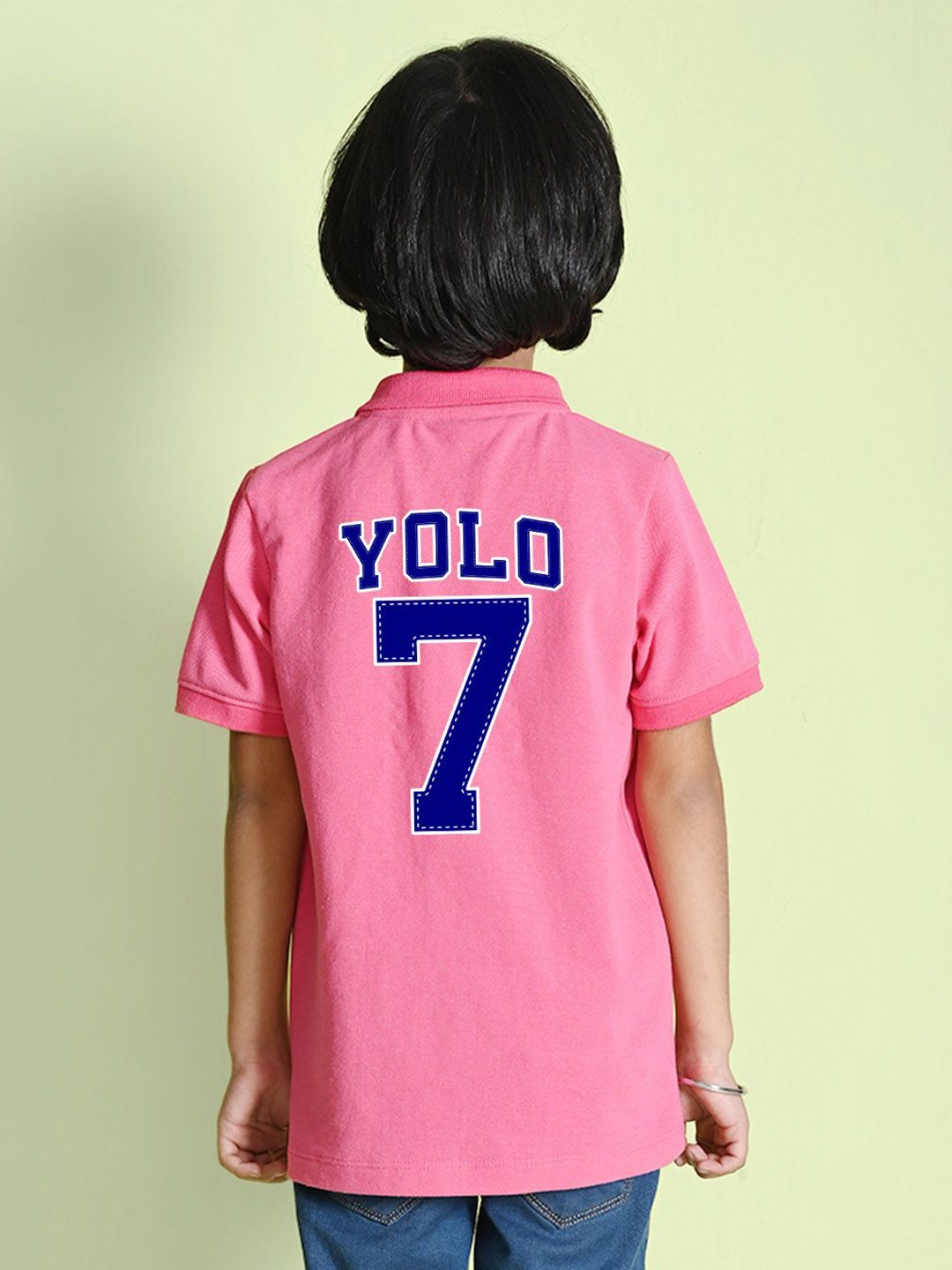 

NUSYL Boys Printed T-shirt, Pink