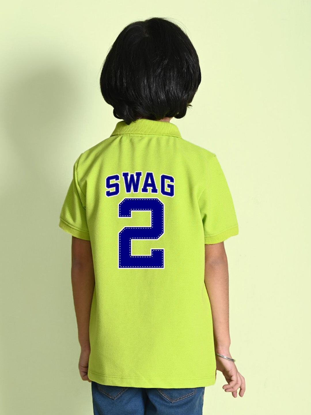 

NUSYL Boys Polo Collar Pockets T-shirt, Green