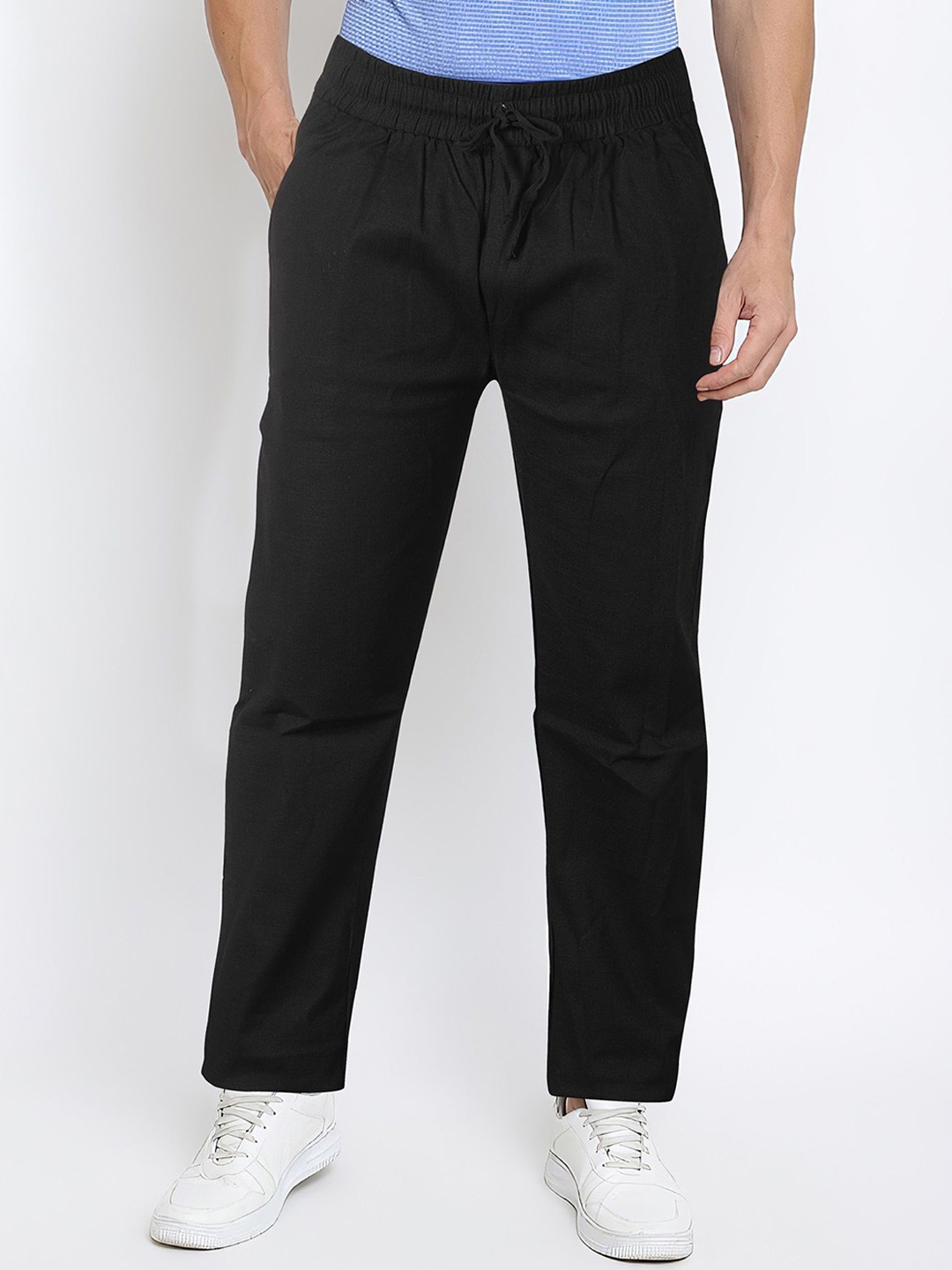 

Jb Just BLACK Men Relaxed Loose Fit Trousers