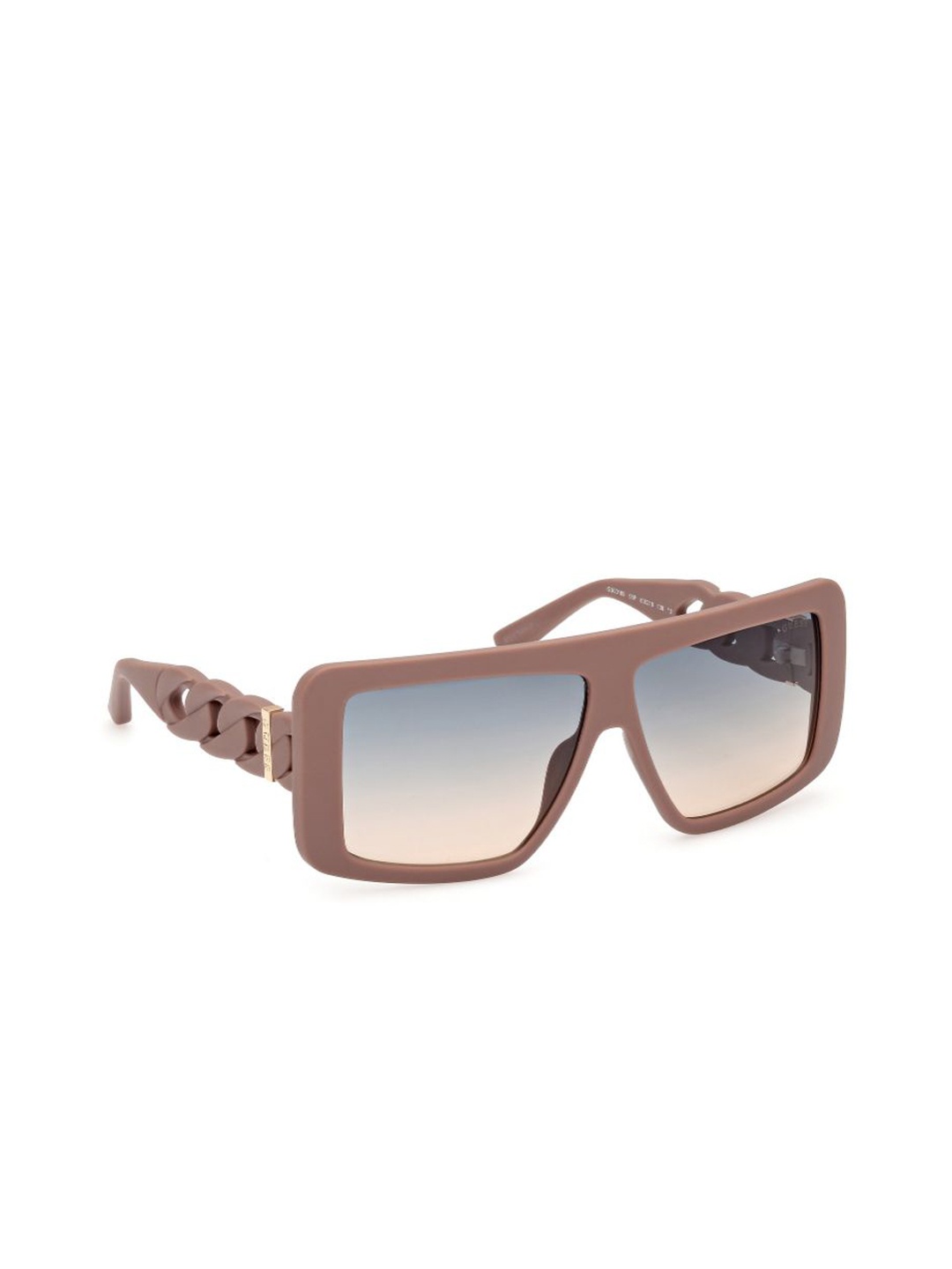 

GUESS Women Square Sunglasses with UV Protected Lens, Grey