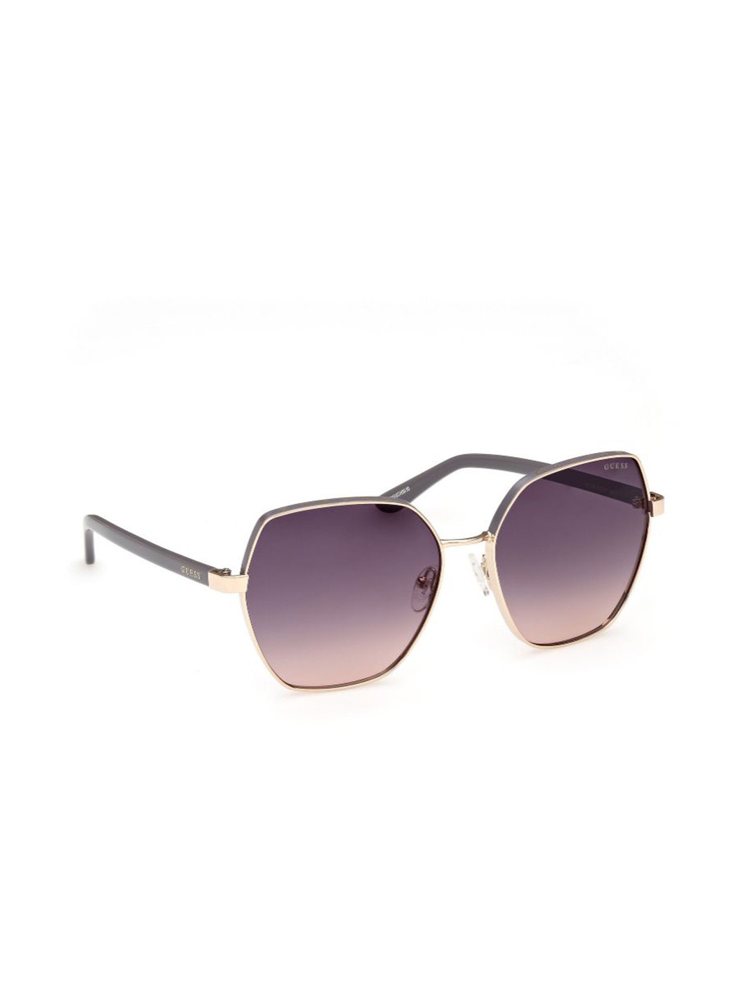 

GUESS Women Oversized Sunglasses with UV Protected Lens, Grey