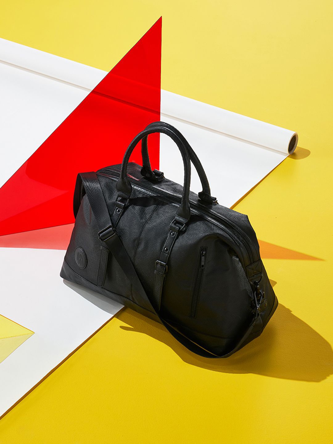 

Mona B Large Casual Duffel Bag, Black