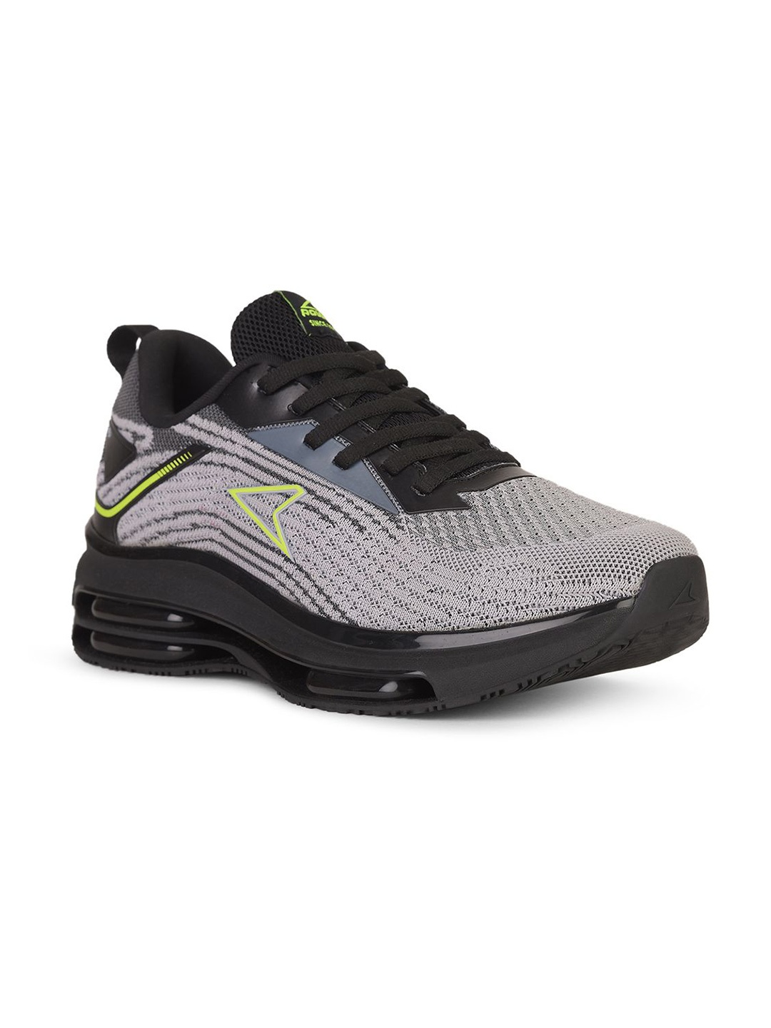 

Power Men Textile Training or Gym Non-Marking Shoes, Grey