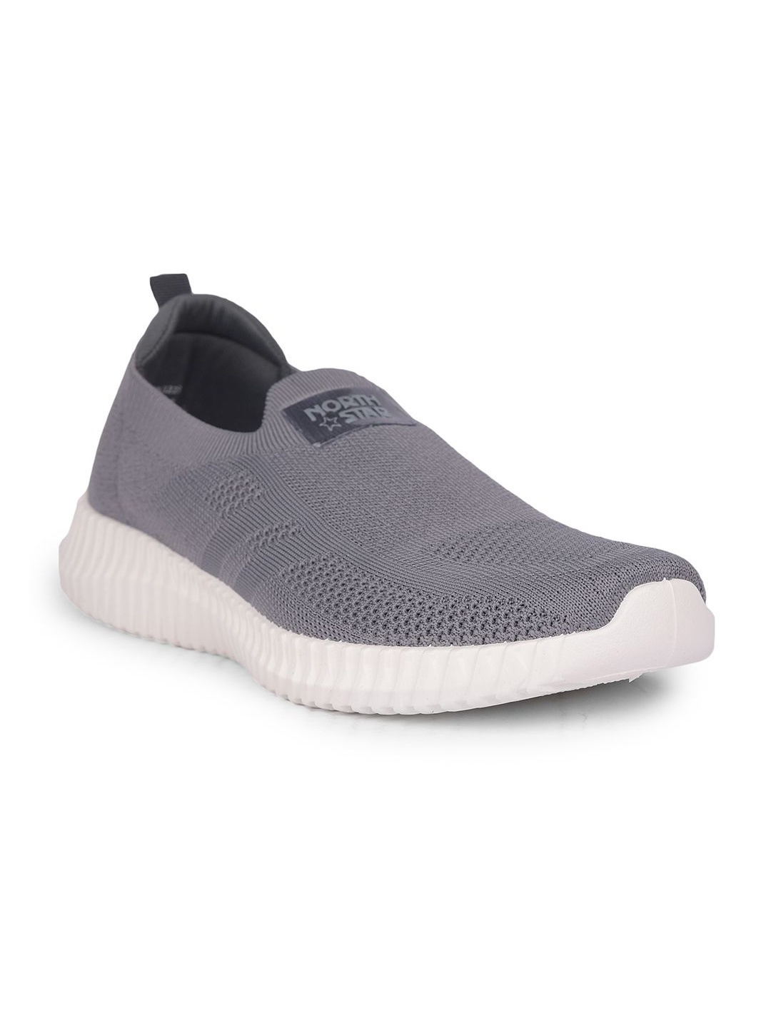 

North Star Men Textile Training or Gym Non-Marking Shoes, Grey