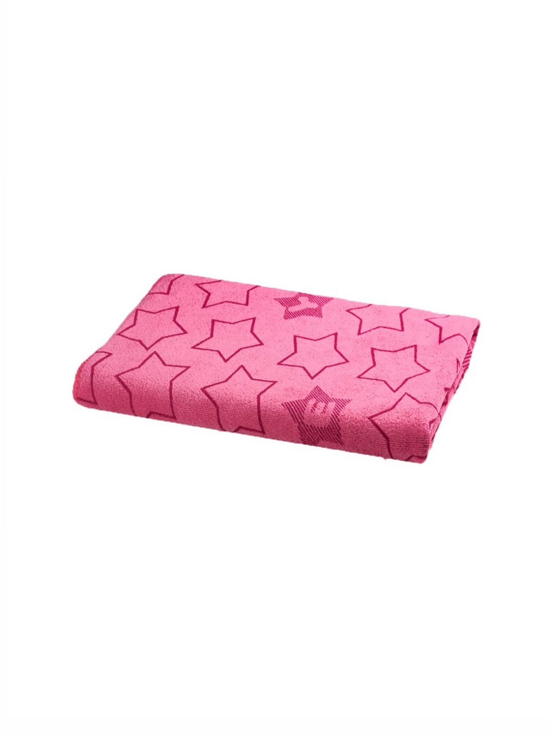 

FABINALIV Pink 1 Printed Cotton 400 GSM Bath Towel
