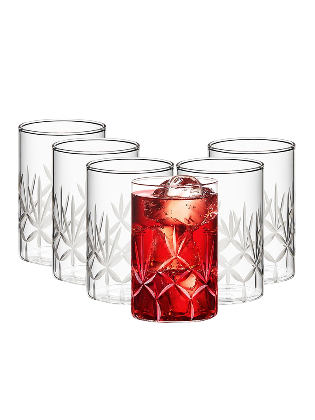 

BOROSIL 6-Pcs Transparent Drinking Glass 295 ml