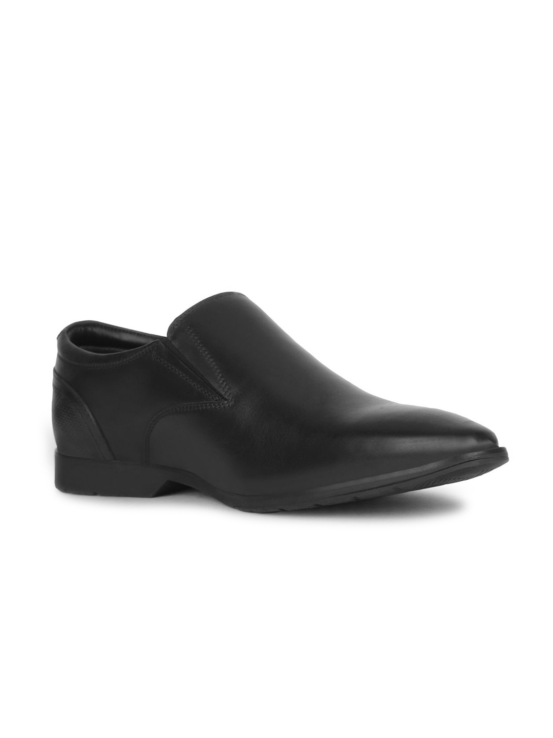 

Hush Puppies Men Leather Formal Derbys, Black