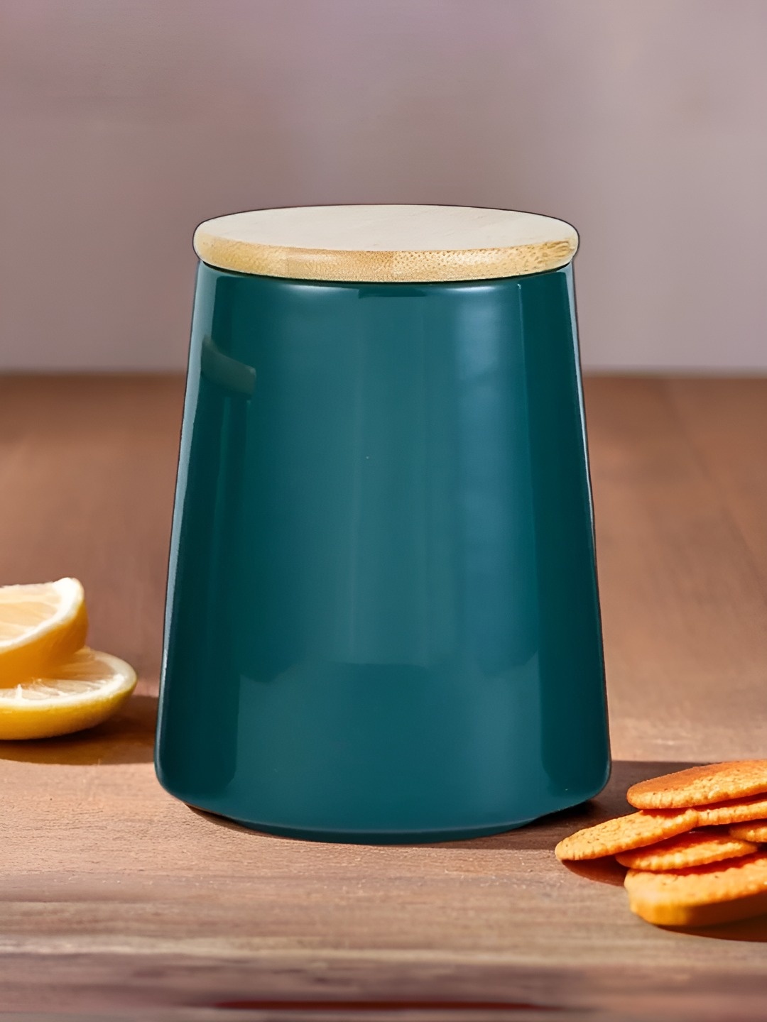 

The Better Home Terra Series Green Ceramic Airtight Container 700ml