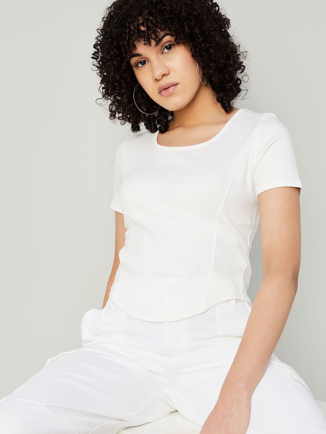 

Ginger by Lifestyle Cotton Top, White