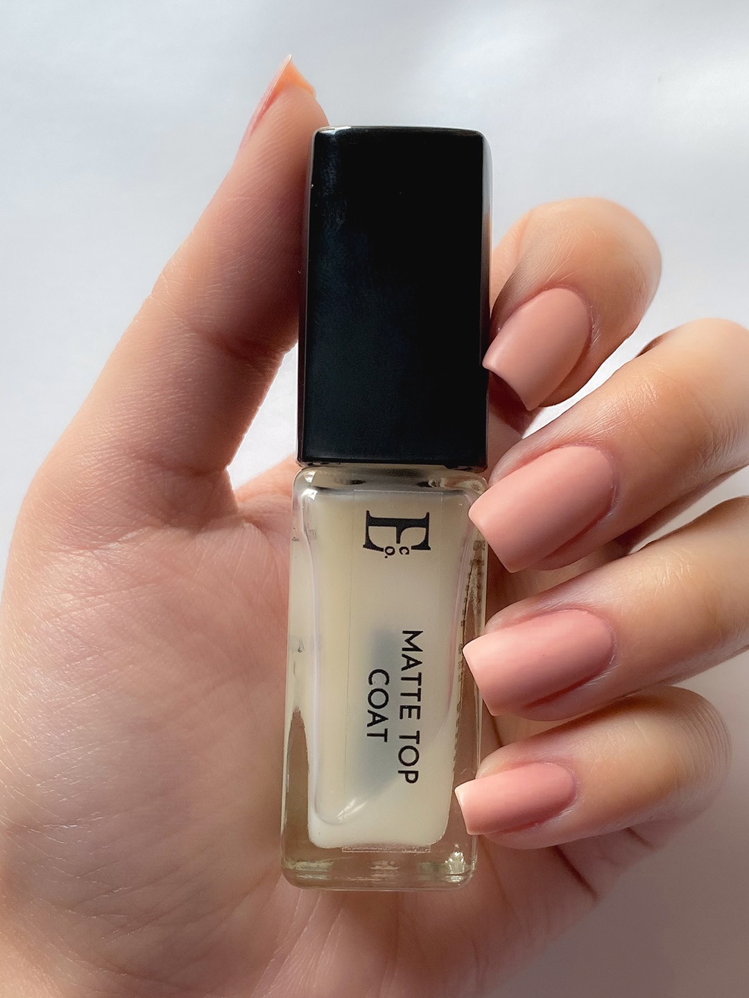 

ELLEMENT CO. Matte Top Coat Nail Lacquer - 10 ml - Shade 9, Nude