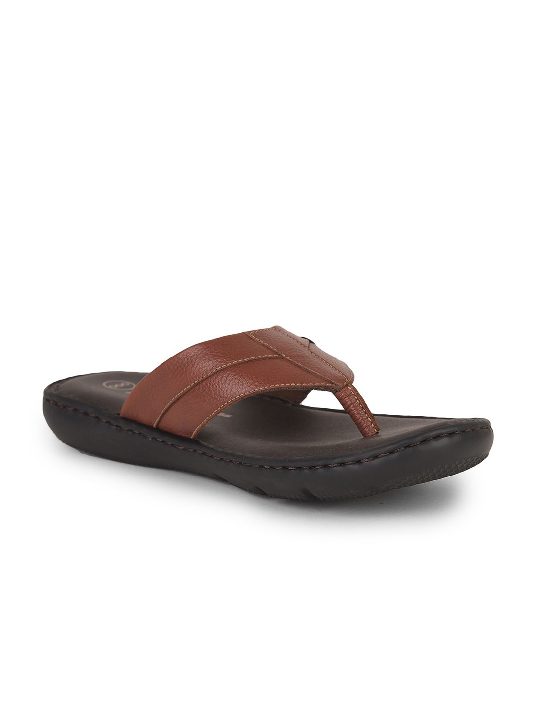 

Hush Puppies Men Leather Comfort Sandals, Tan