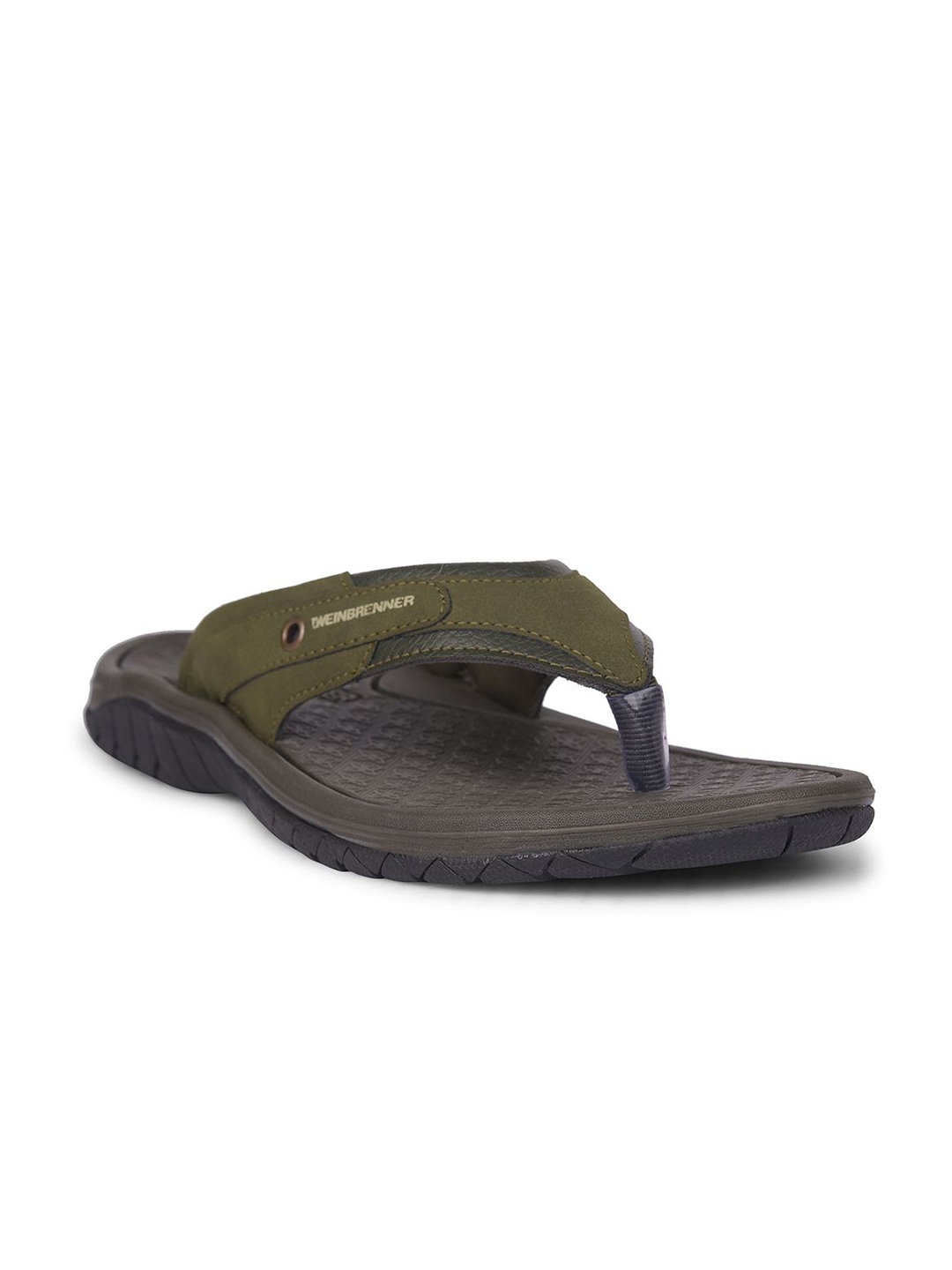 

Weinbrenner Men Slip-On Comfort Sandals, Olive