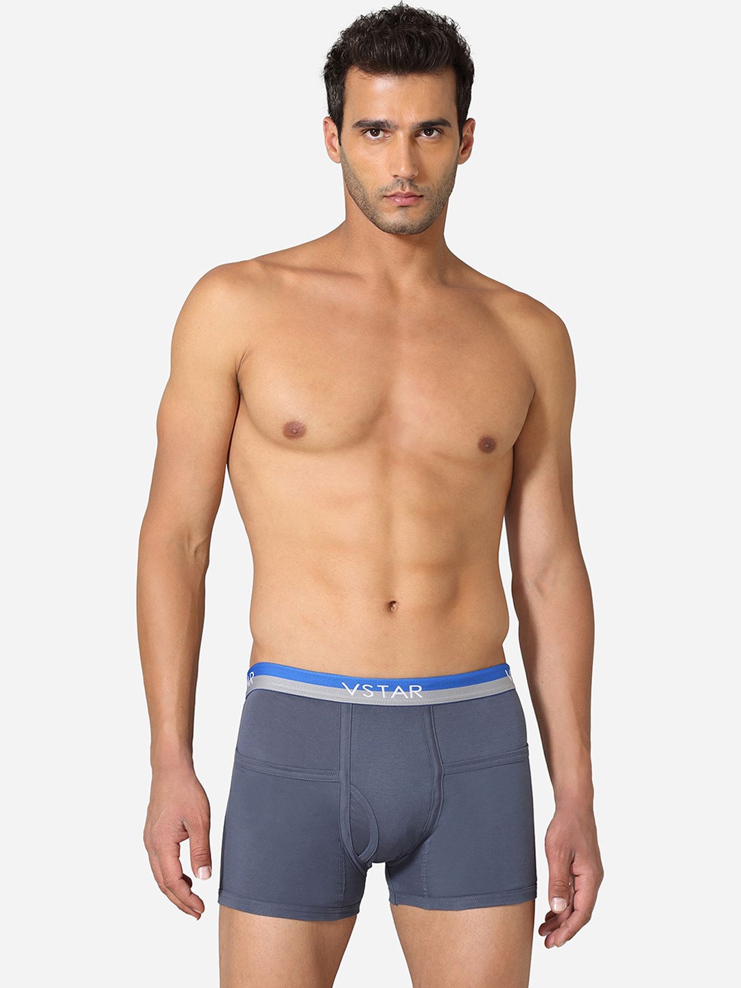 

VStar Men Cotton Mid-Rise Trunk ARROW NEO-CHINA_BLUE