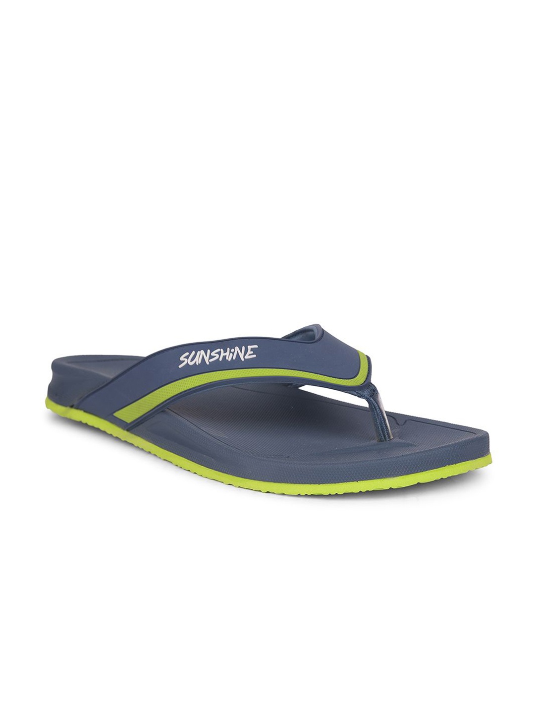 

Sunshine by Bata Men Rubber Thong Flip-Flops, Blue