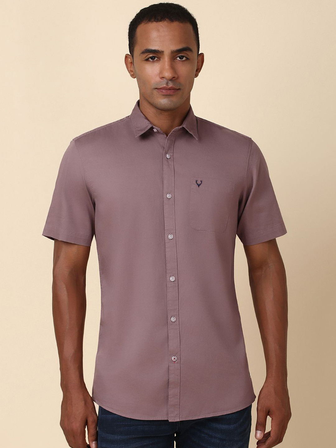 

Allen Solly Men Opaque Casual Shirt, Pink