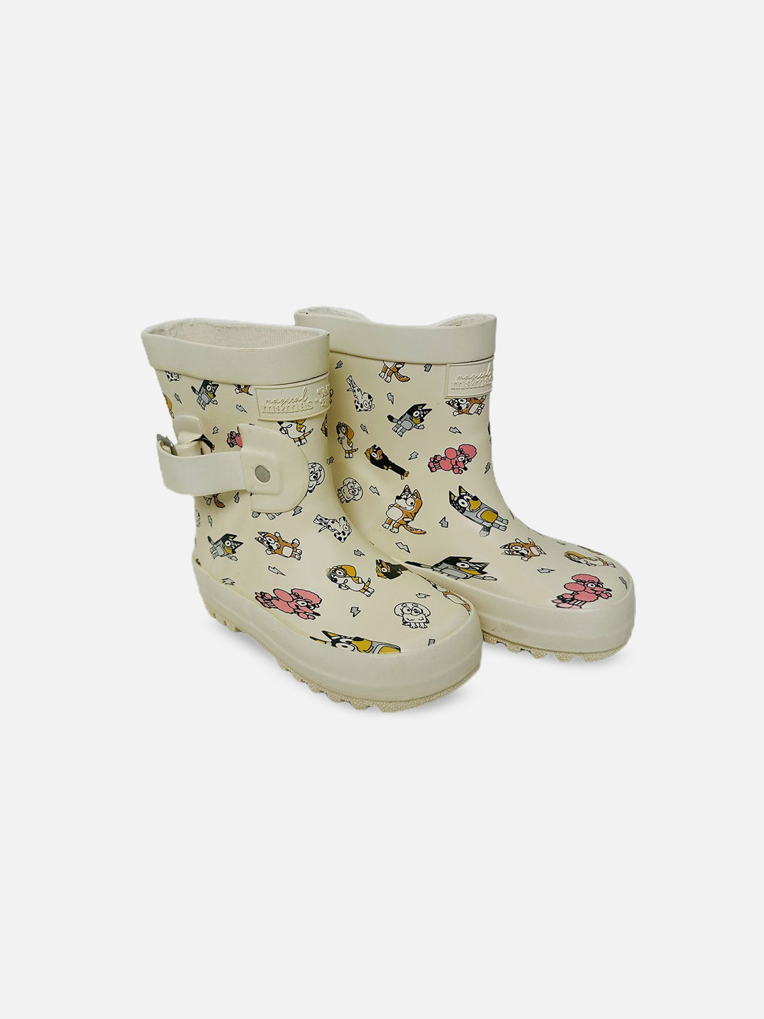 

Little Surprise Box LLP Kids Flexible Rubber Rain Boots, White