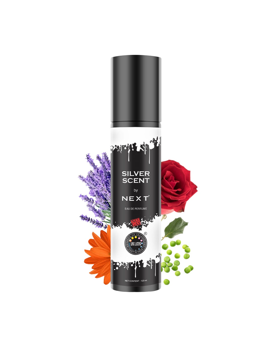 

NEXT CARE Silver Scent Long Lasting Eau De Parfum - 120 ml, Black