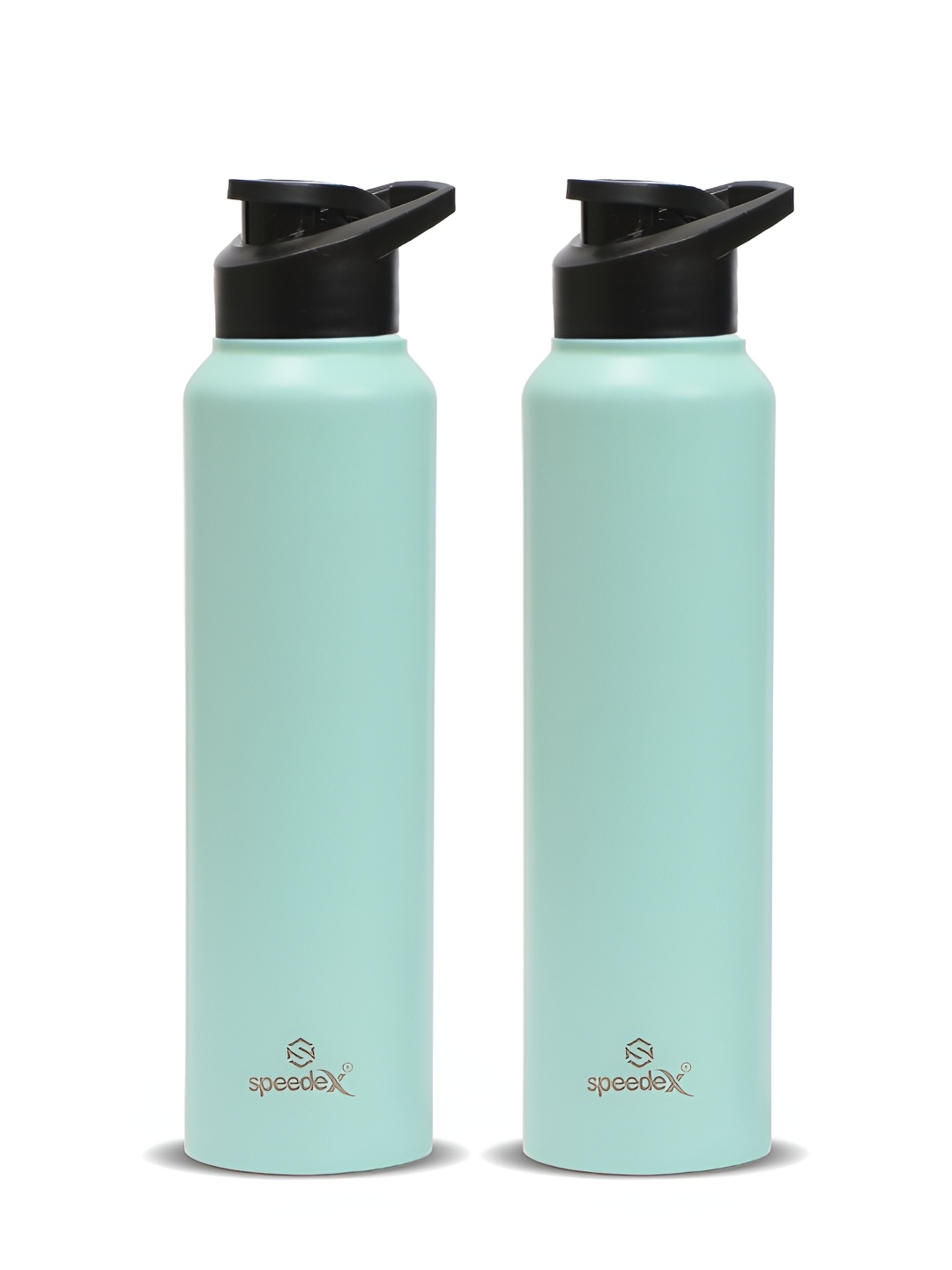 

Speedex Green Set of 2 Stainless Steel Solid Water Bottle