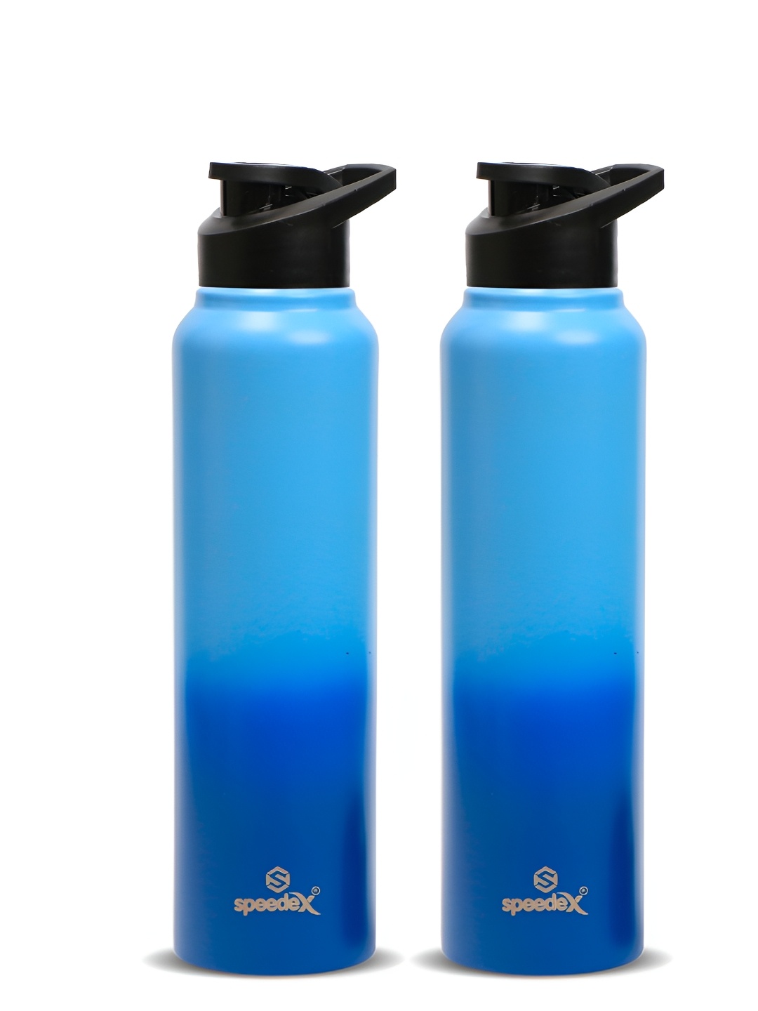 

Speedex Blue Set of 2 Stainless Steel Solid Water Bottle
