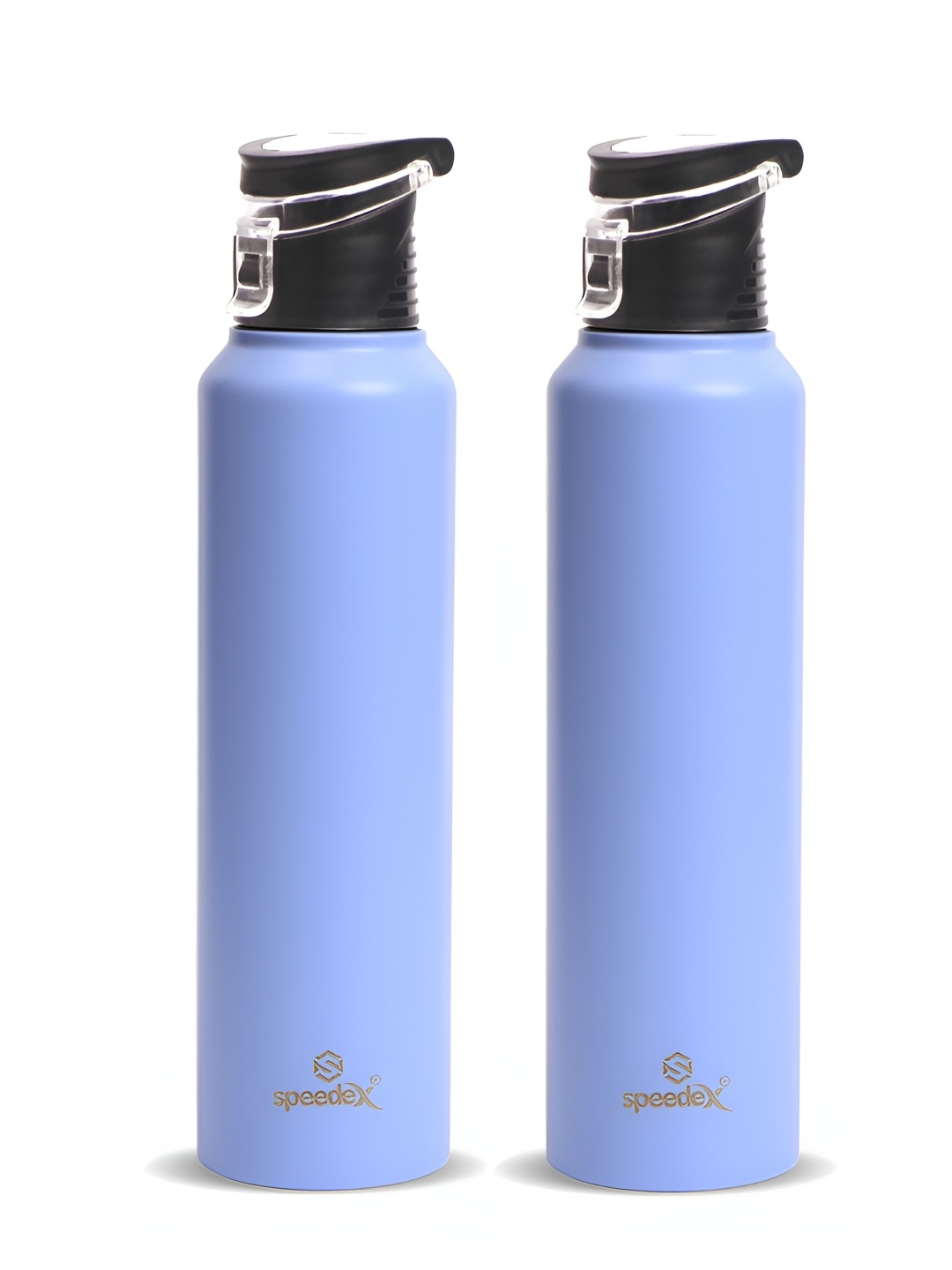

Speedex Purple Set of 2 Stainless Steel Solid Water Bottle