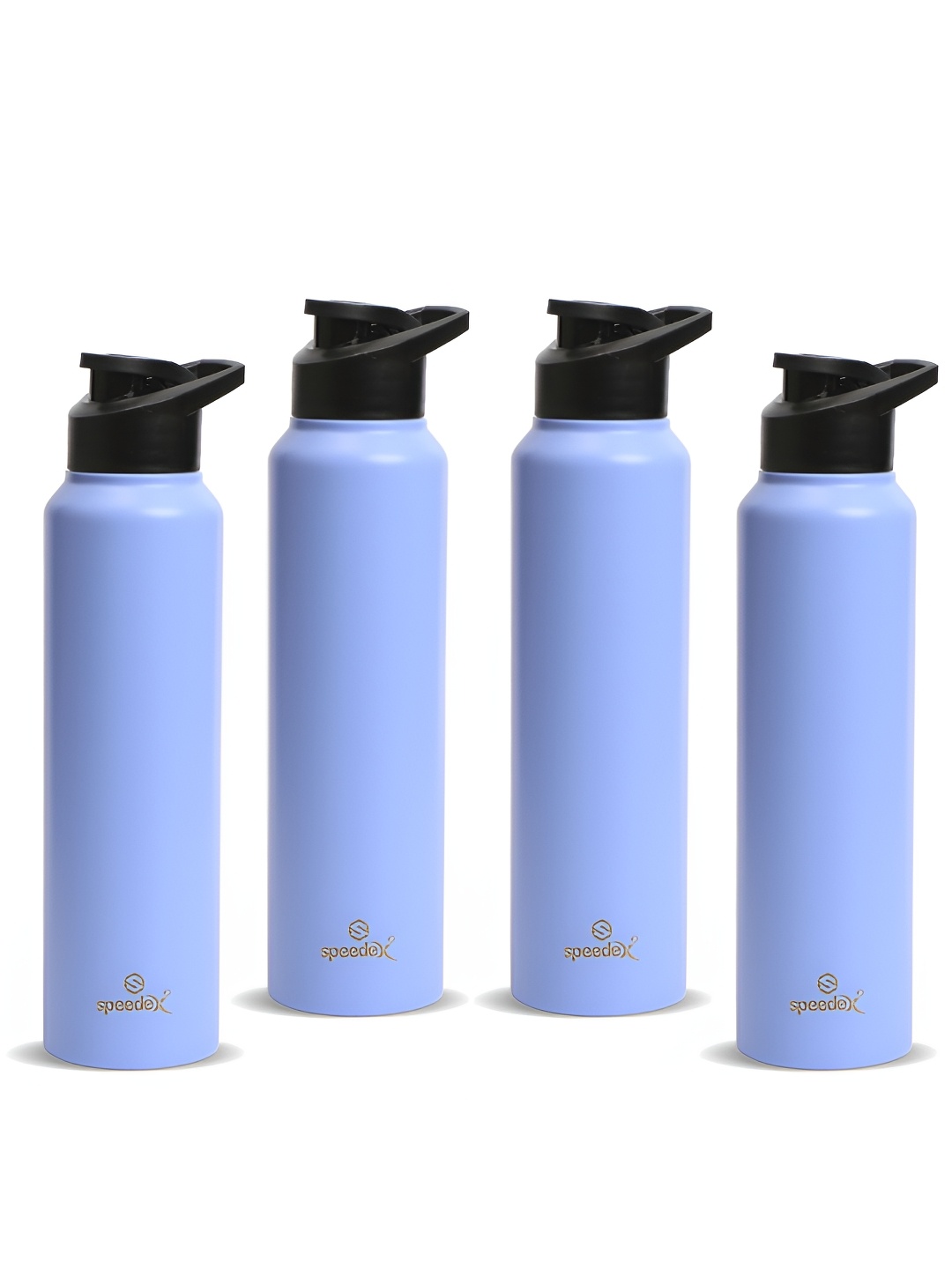 

Speedex Purple Set of 4 Stainless Steel Solid Water Bottle