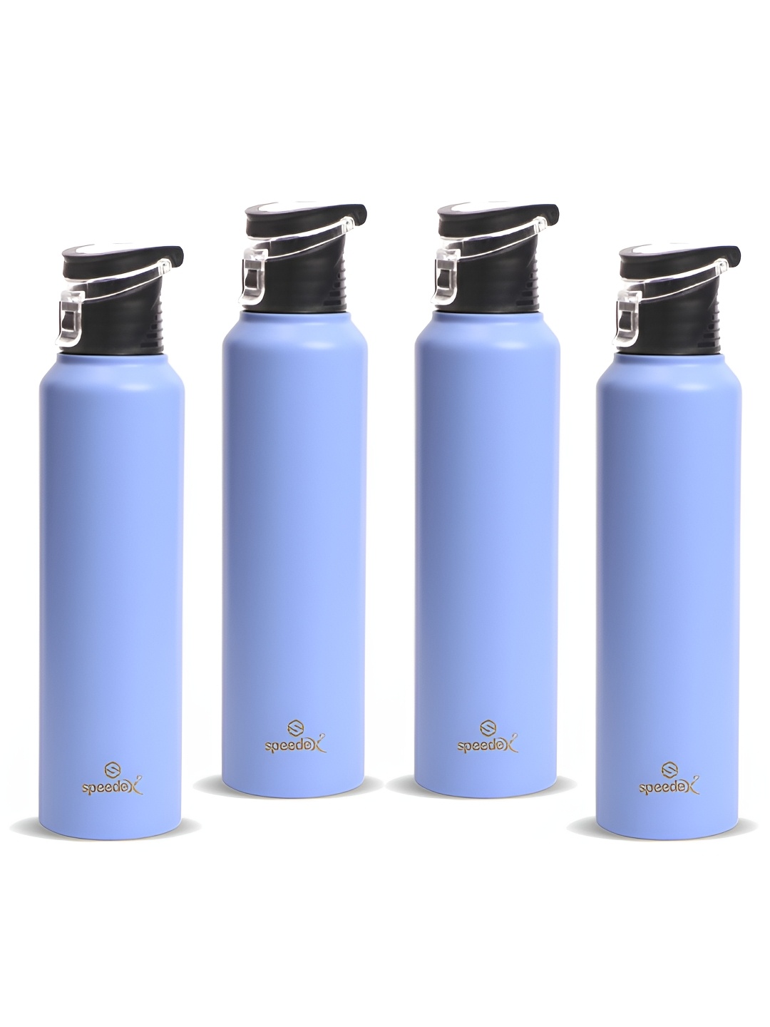 

Speedex Purple Set of 4 Stainless Steel Solid Water Bottle