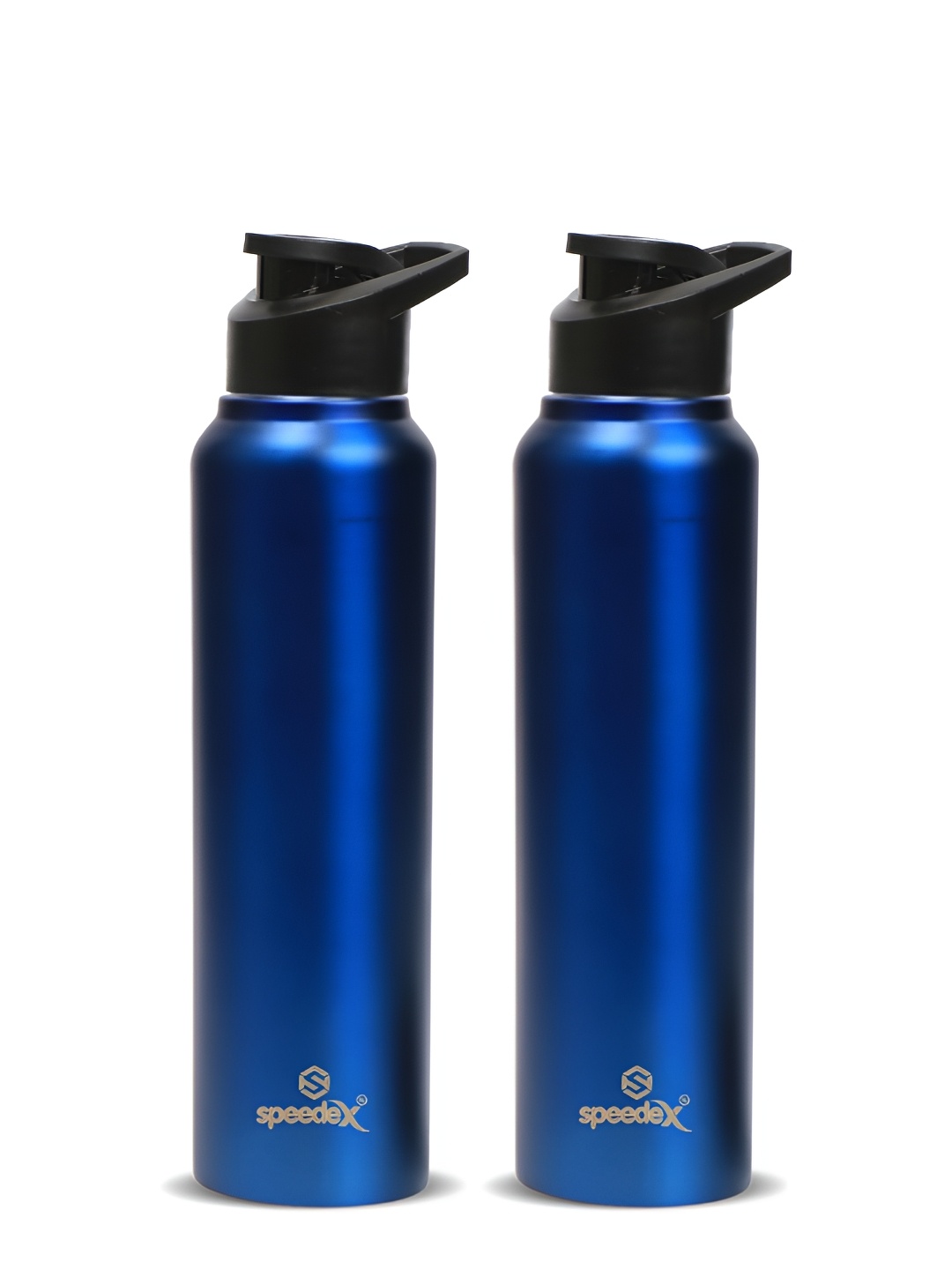 

Speedex Blue Set of 2 Stainless Steel Solid Water Bottle