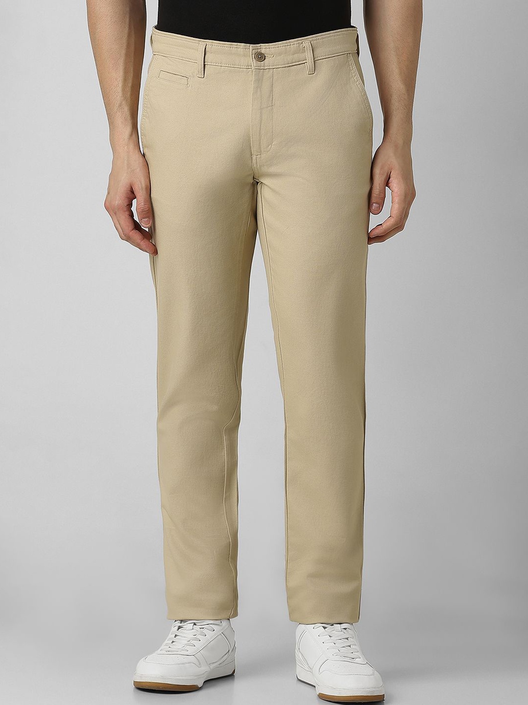 

Van Heusen Sport Men Slim Fit Trousers, Beige