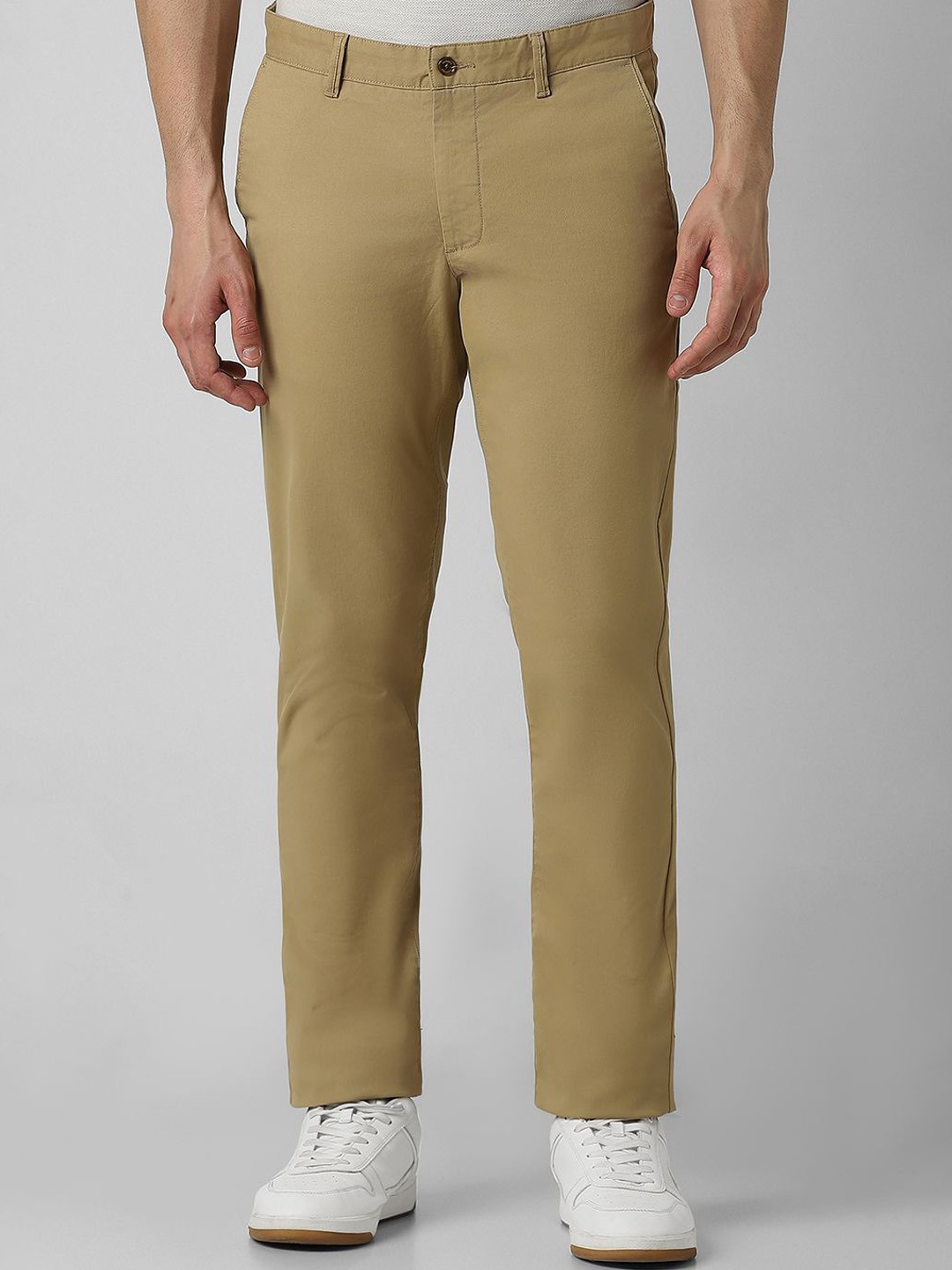 

Van Heusen Sport Men Slim Fit Trousers, Khaki