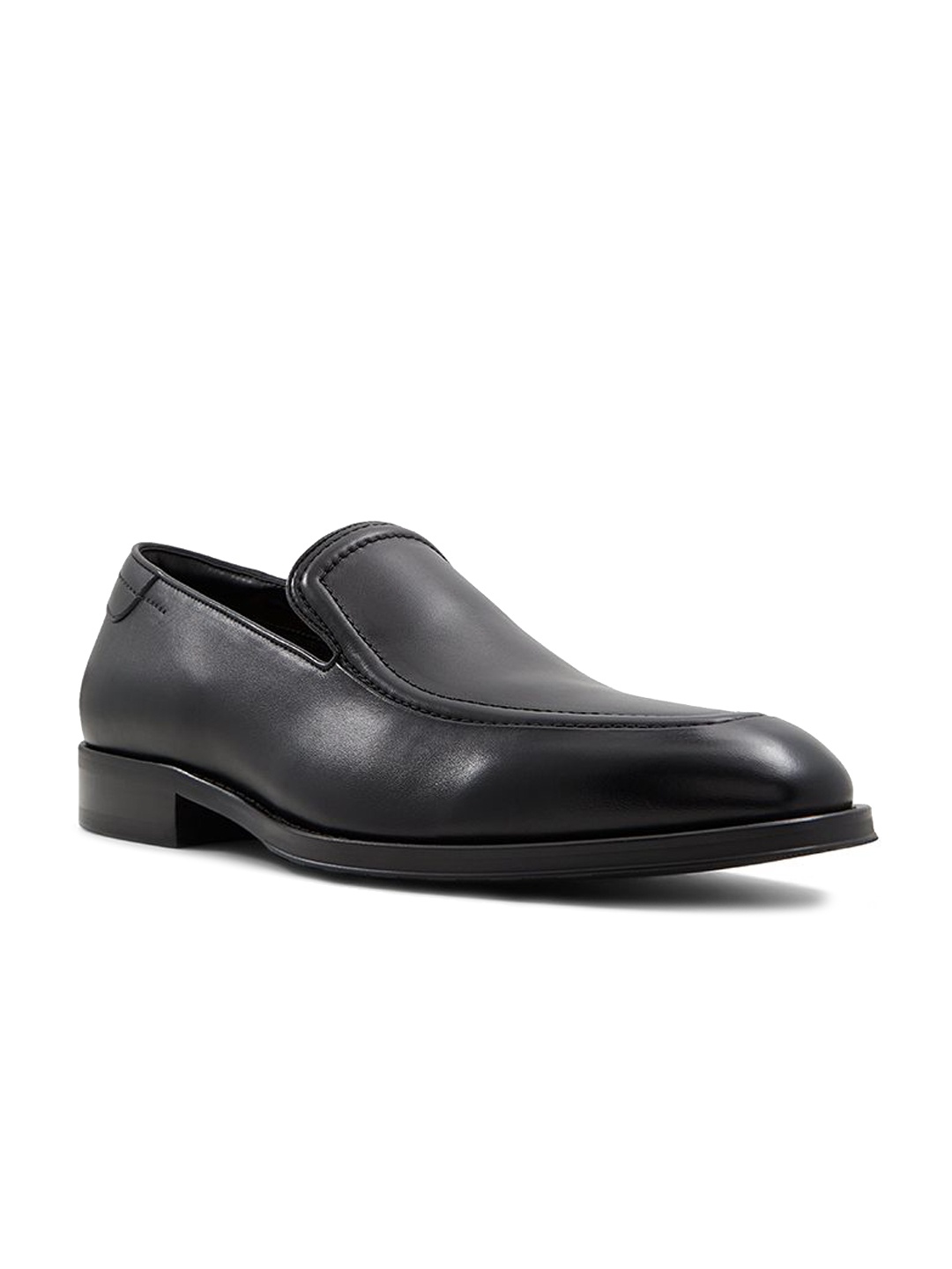 

ALDO Sauve Leather Formal Loafers, Black