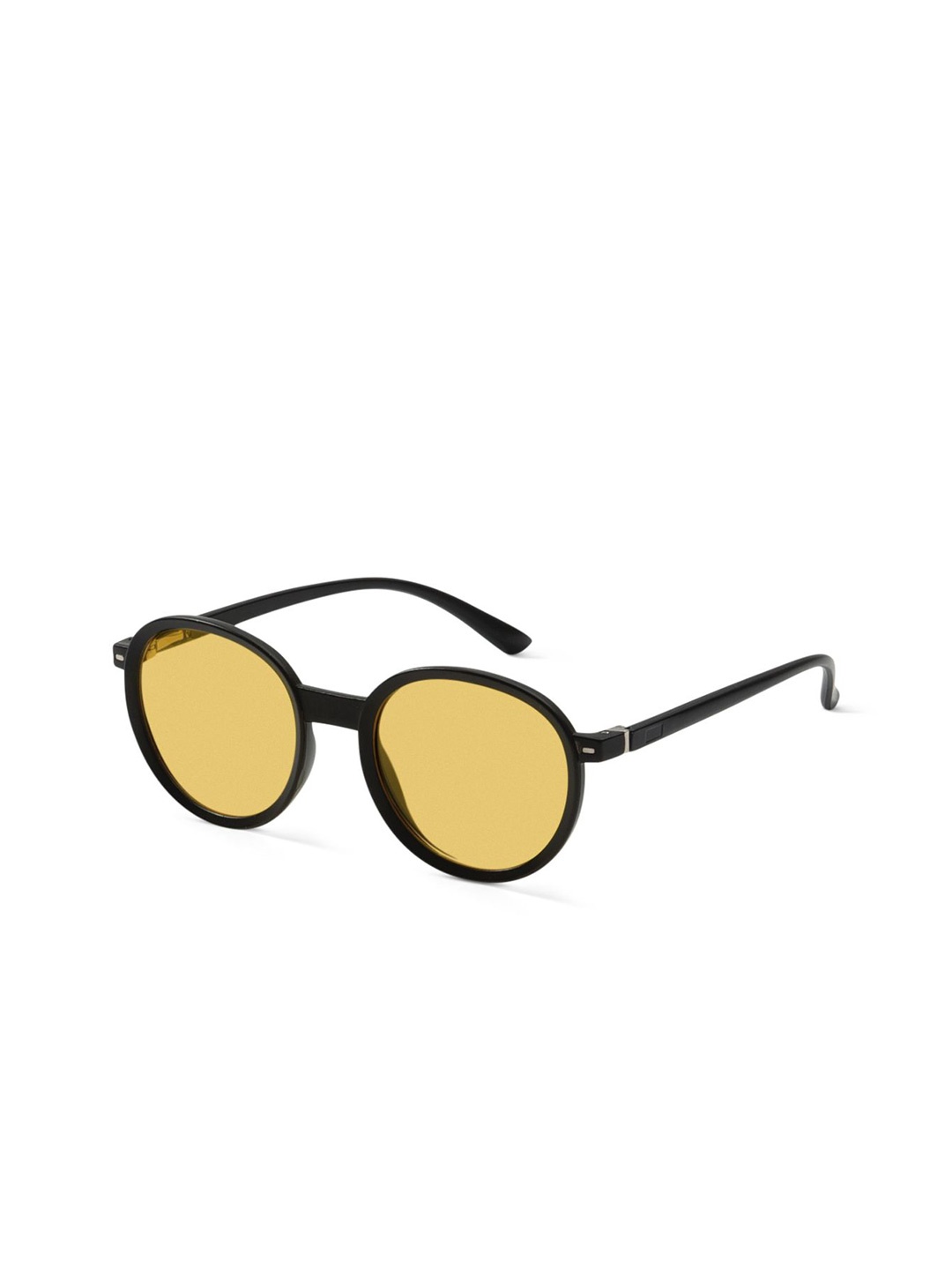 

Woggles Unisex Round Sunglasses with Polarised Lens WOU-PRO-1122, Yellow