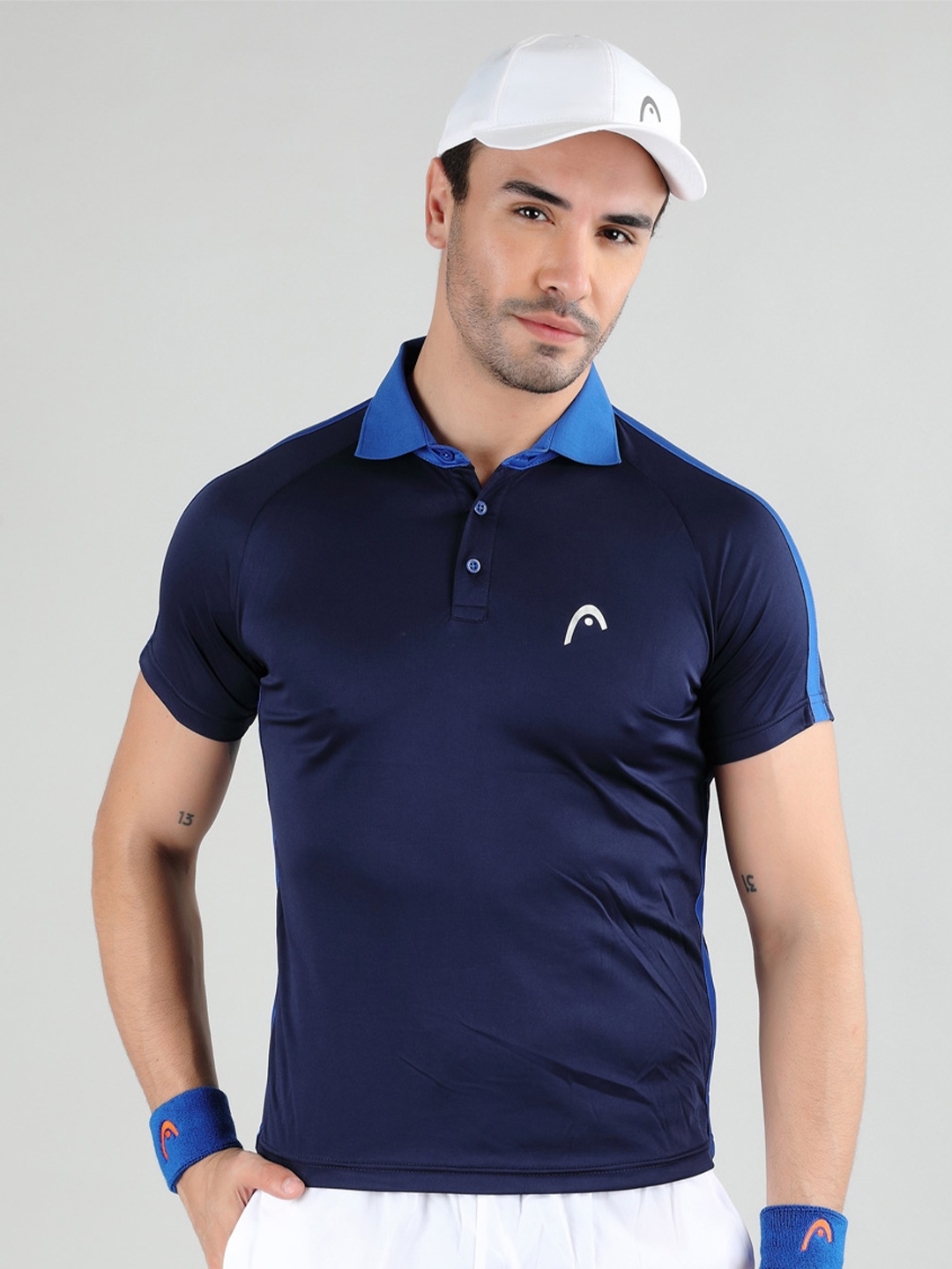 

HEAD HCD-378 Polo T-shirt, Navy blue