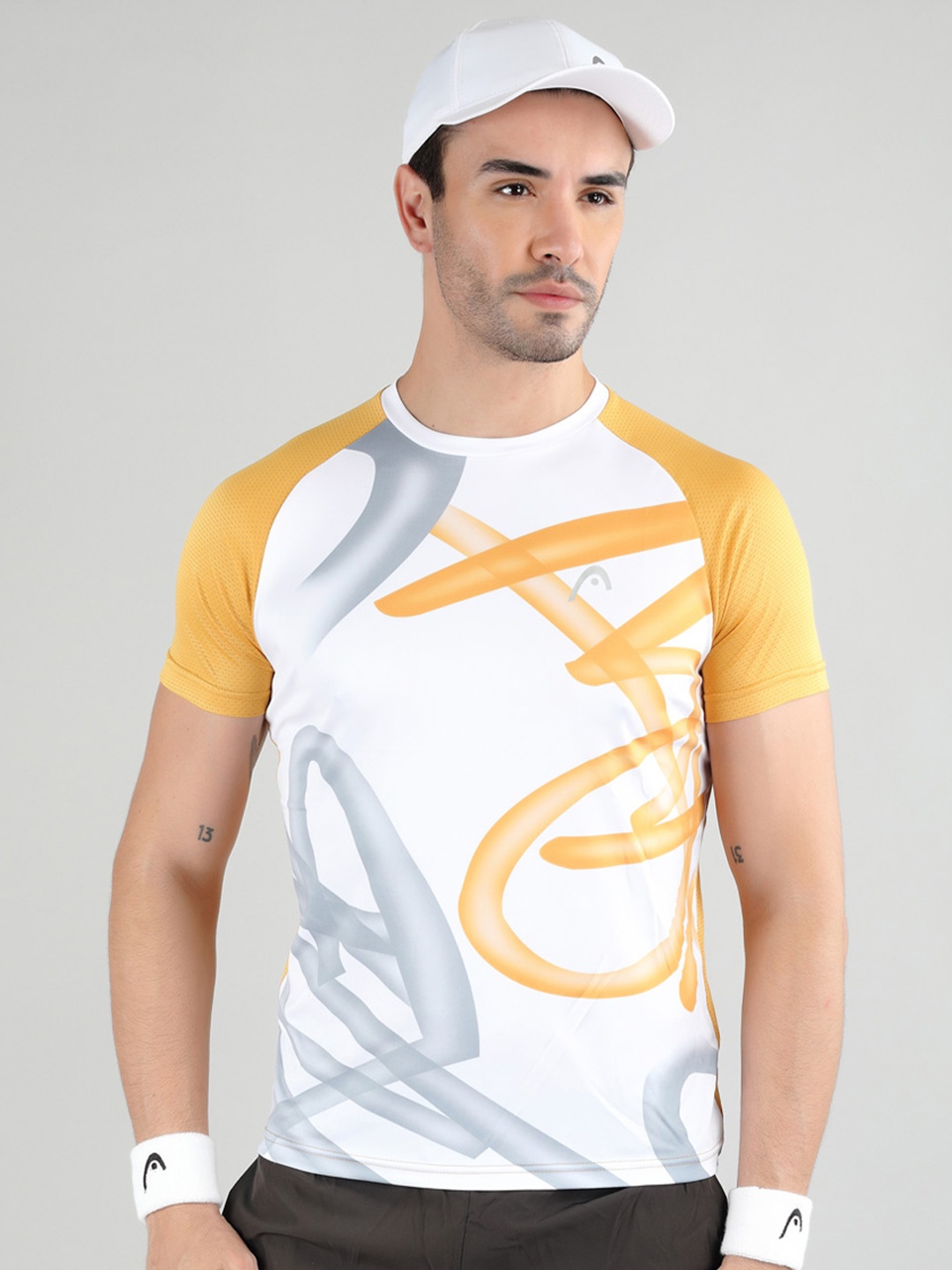 

Head Printed HCD-380 Tshirt, White
