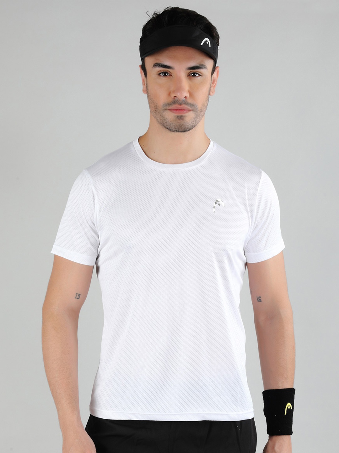 

HEAD Men HCD-388 T-Shirt, White