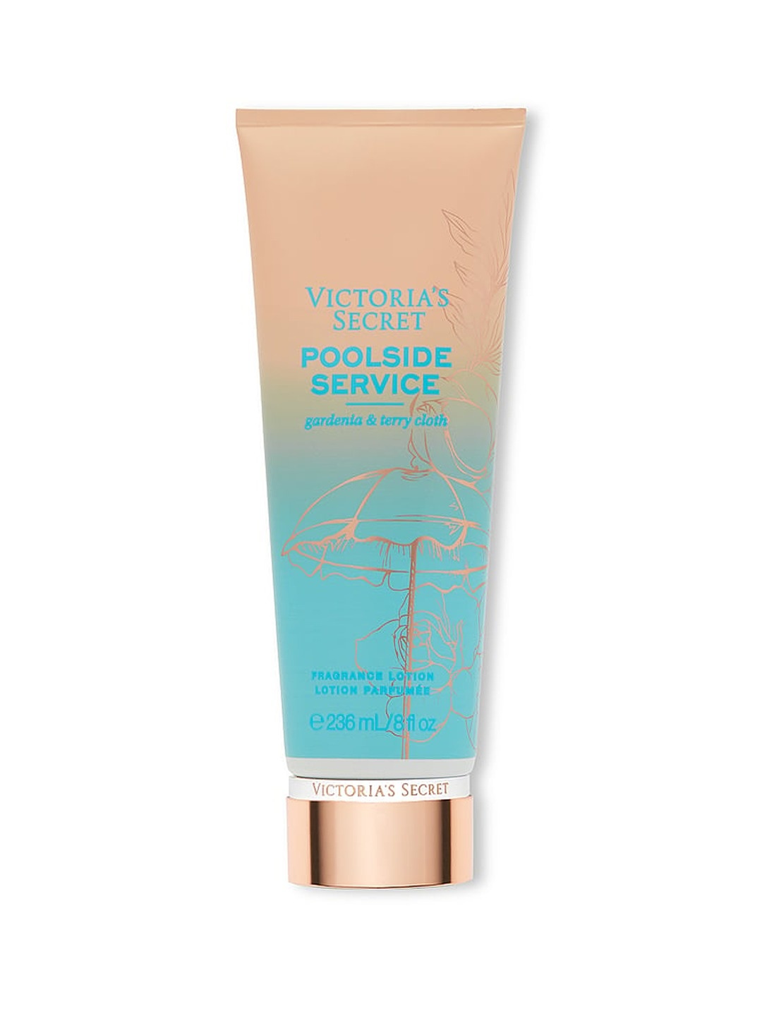 

Victoria's Secret Women Poolside Service Sunlit Resort Body Lotion - 236 ml, Blue