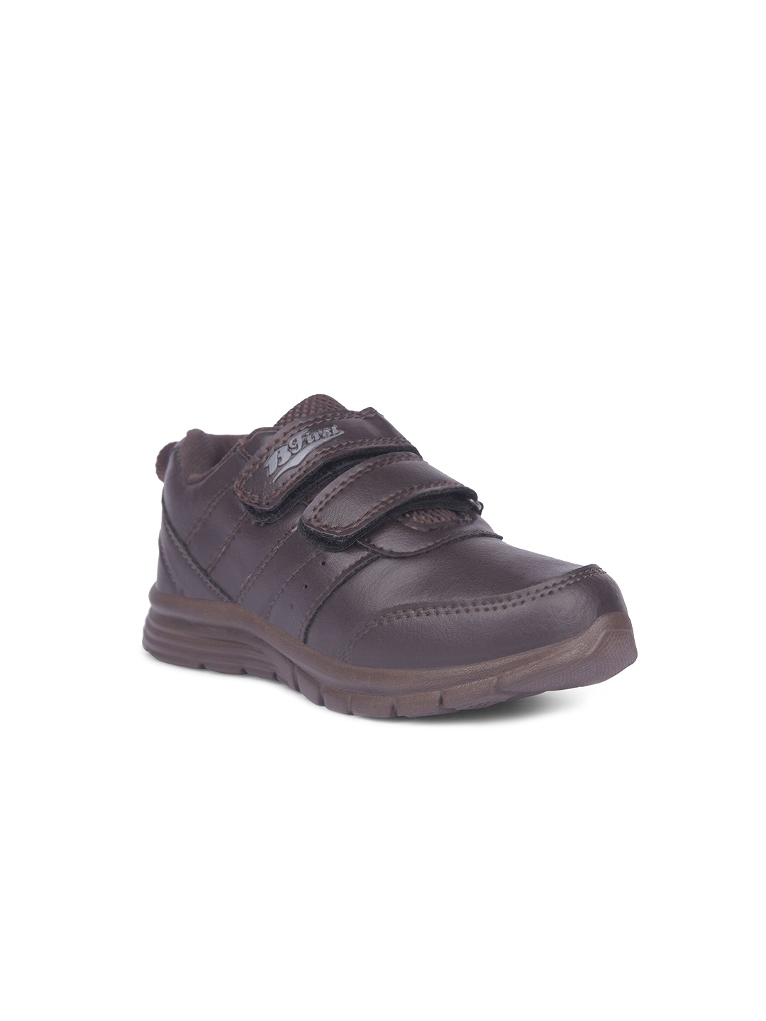 

Bata Boys Round Toe Comfort Insole Mesh School Shoes, Brown
