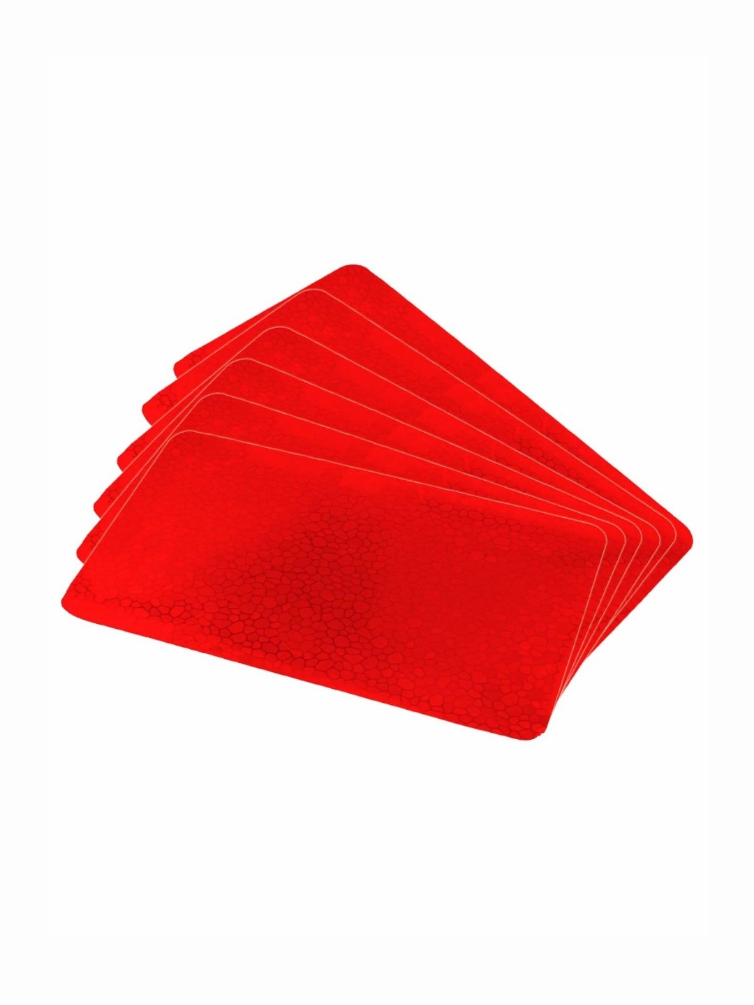 

Kuber Industries Red 6 Pieces Table Placemats