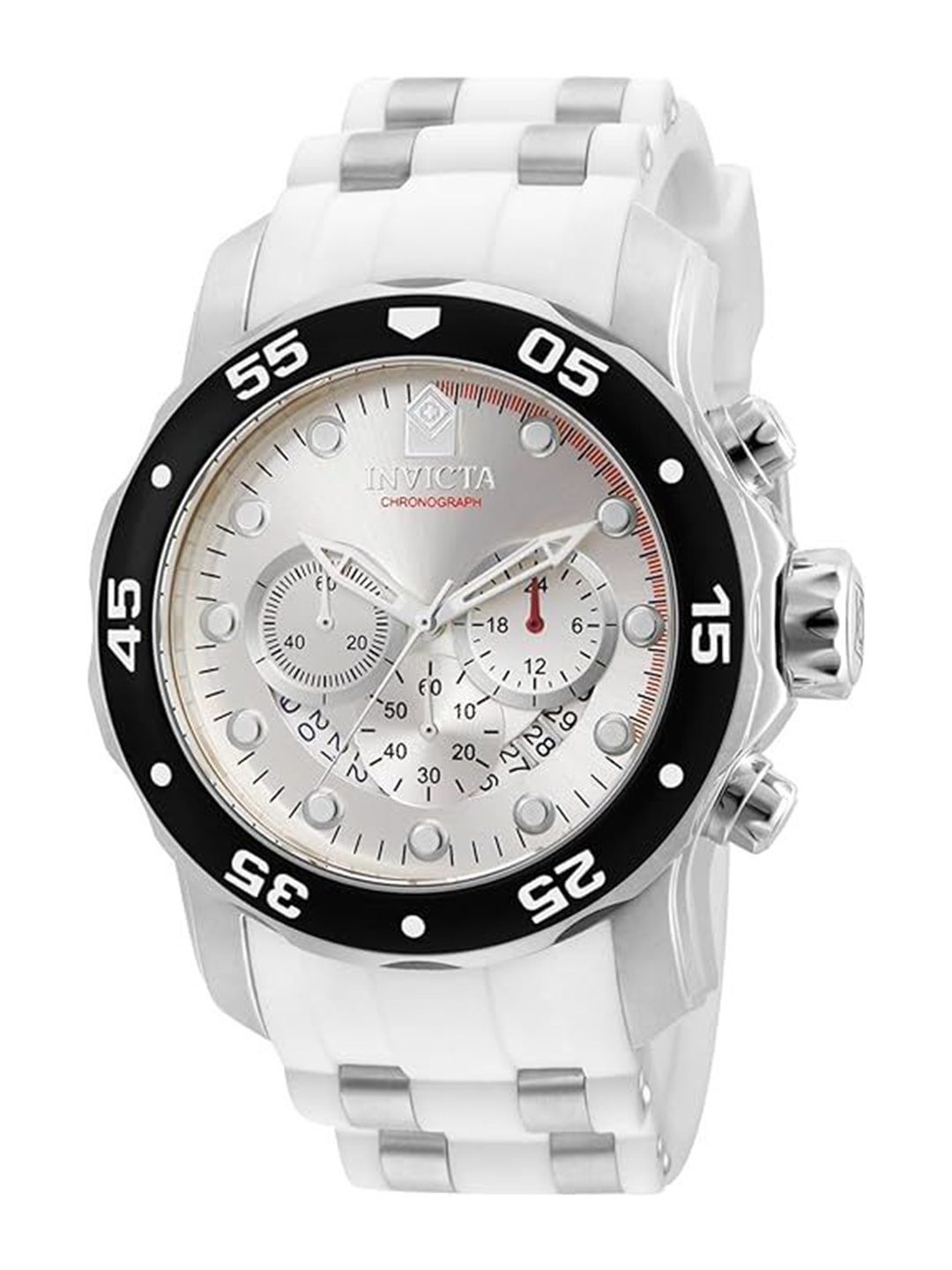

Invicta Men Pro Diver Printed Dial Chronograph Analogue Watch 20290, White