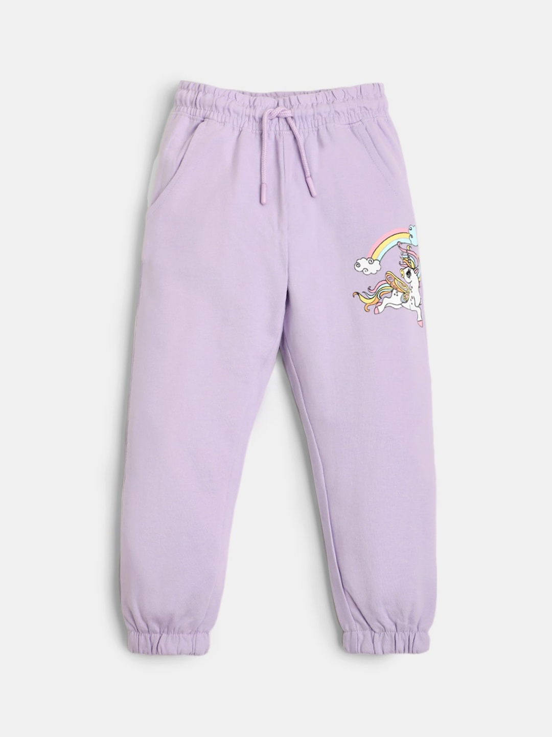 

R&B Girls Joggers Trousers, Purple
