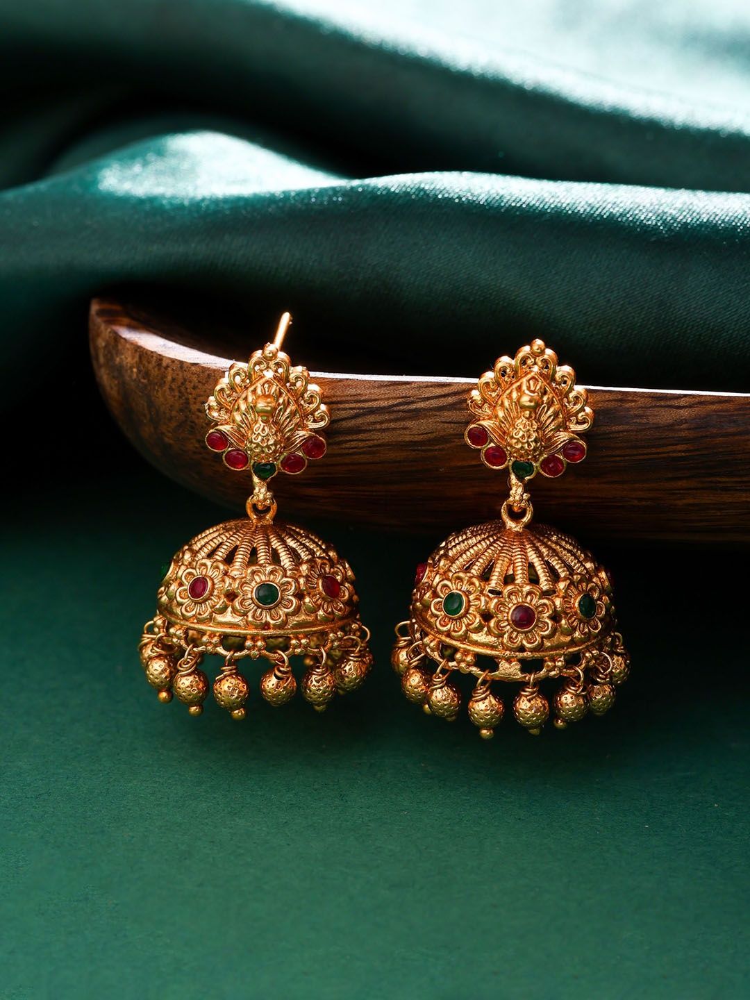 

THE AAB STUDIO Classic Jhumkas Earrings, Gold